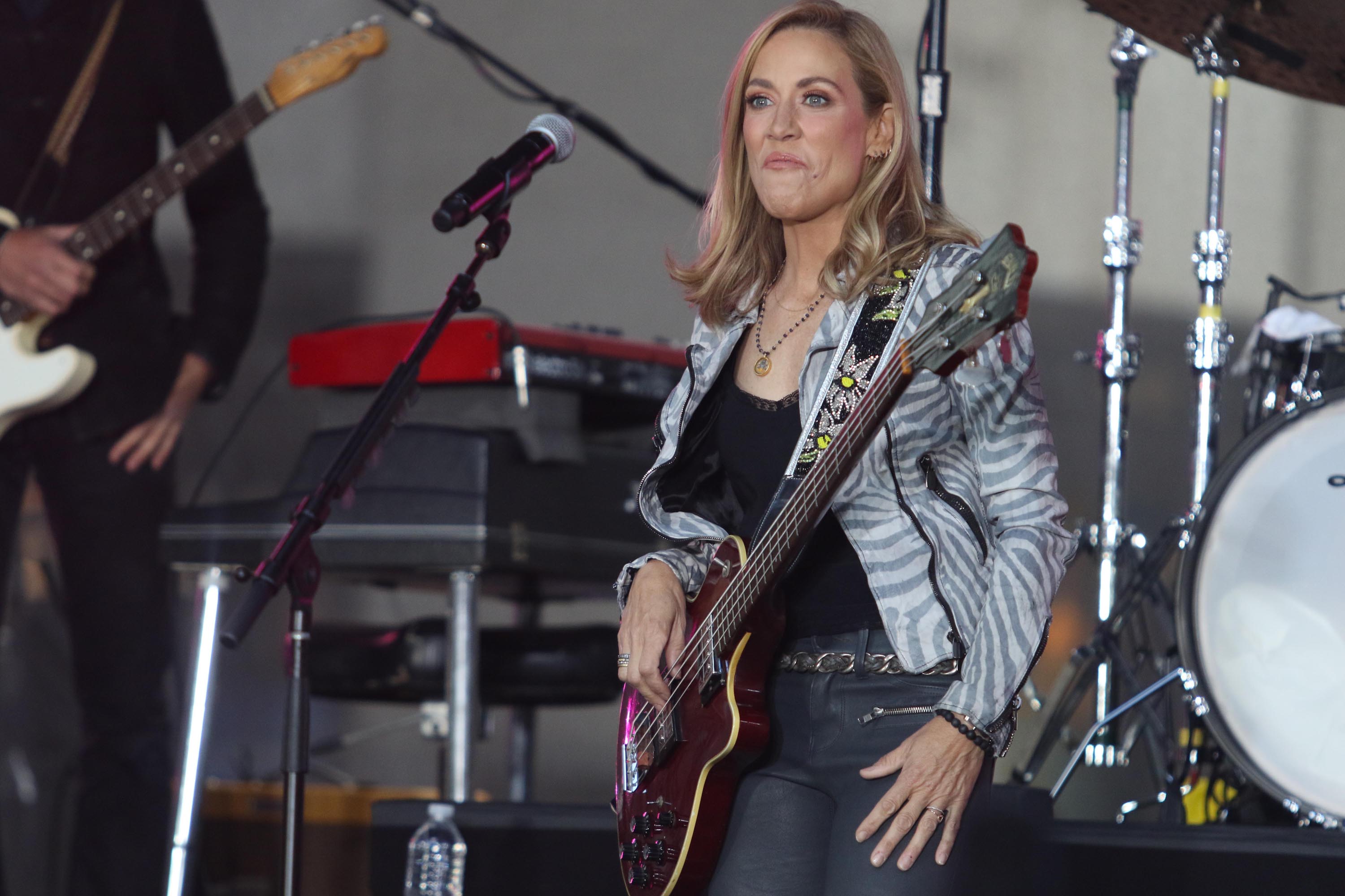 Sheryl Crow NBC performs at Today Show