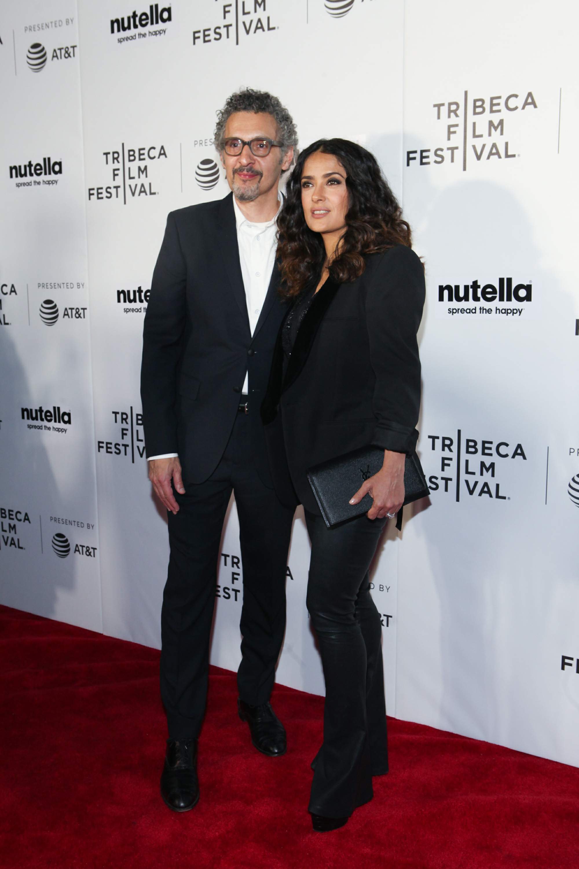 Salma Hayek attends Tribeca Shorts Group Therapy