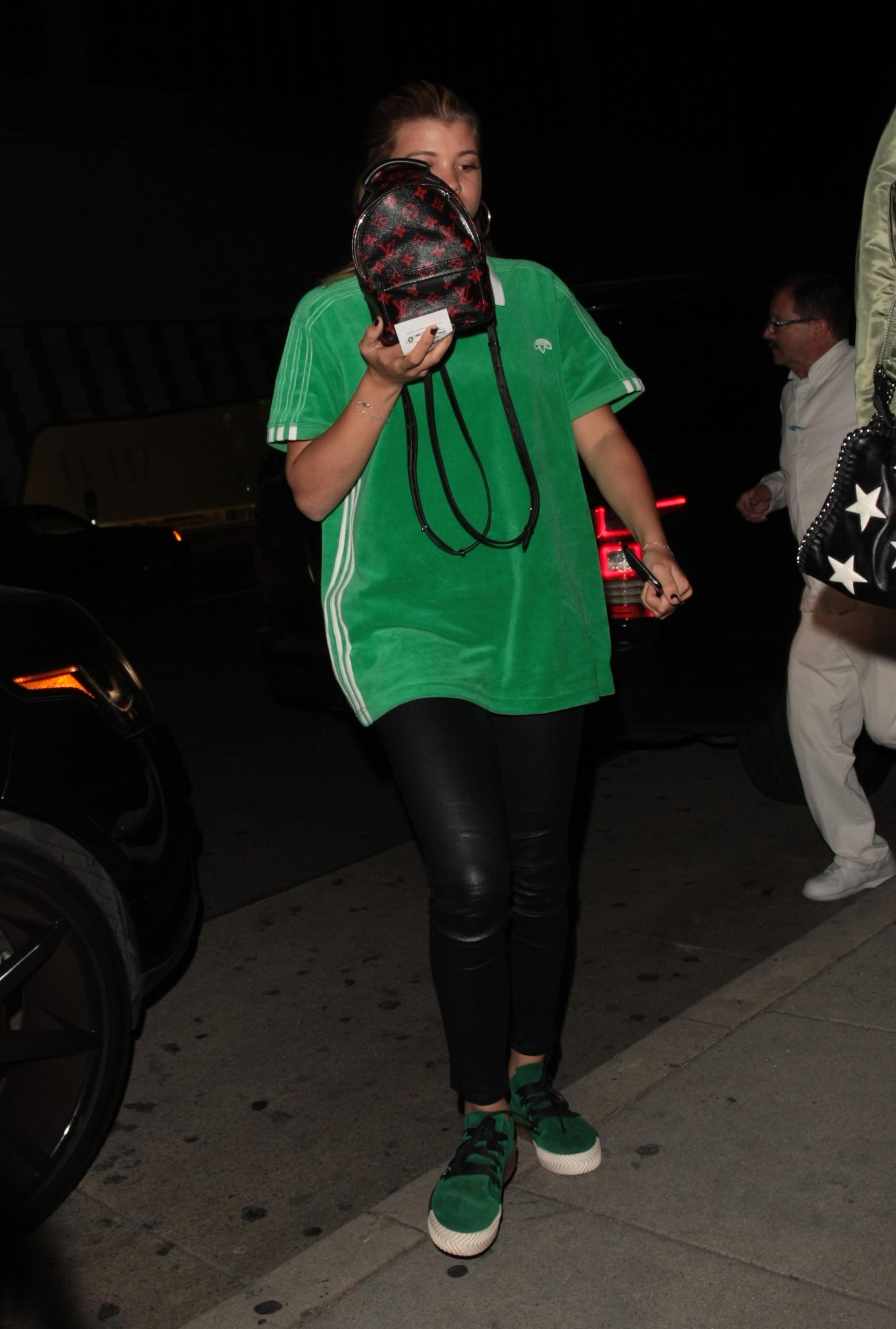 Sofia Richie seen at Mr Chow Chinese restaurant