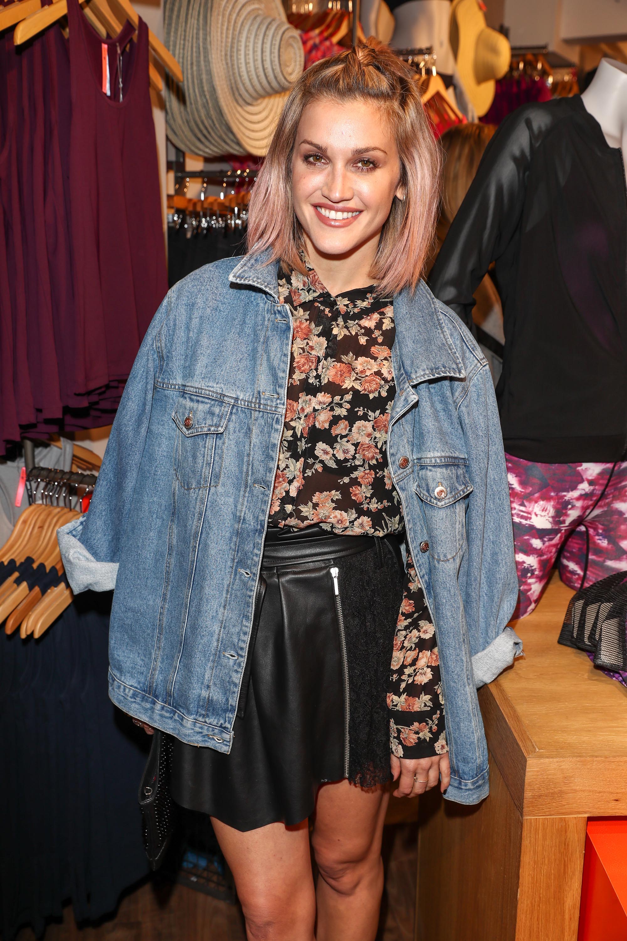 Ashley Roberts attends VIP drinks party
