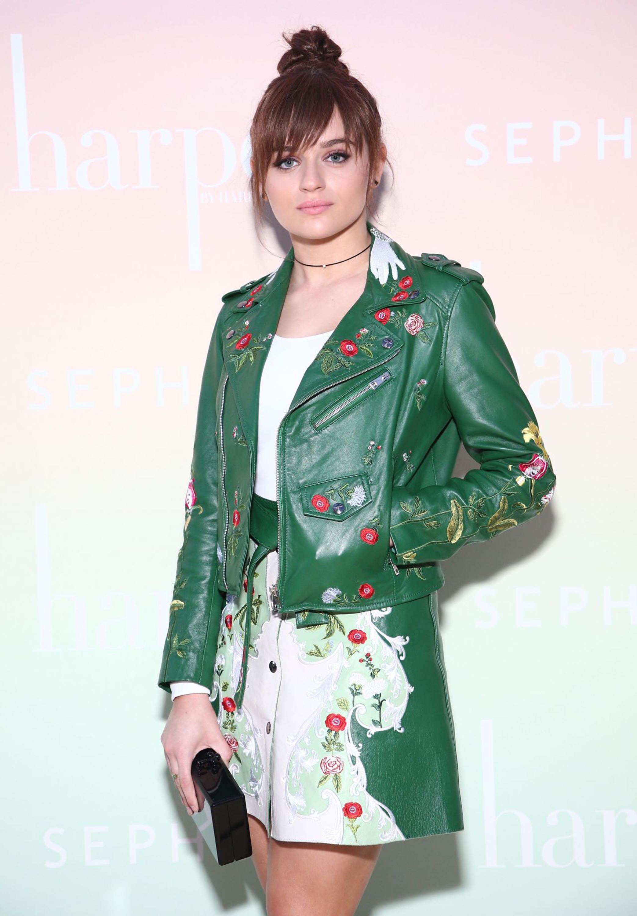 Joey King attends Harpers Bazaar Party