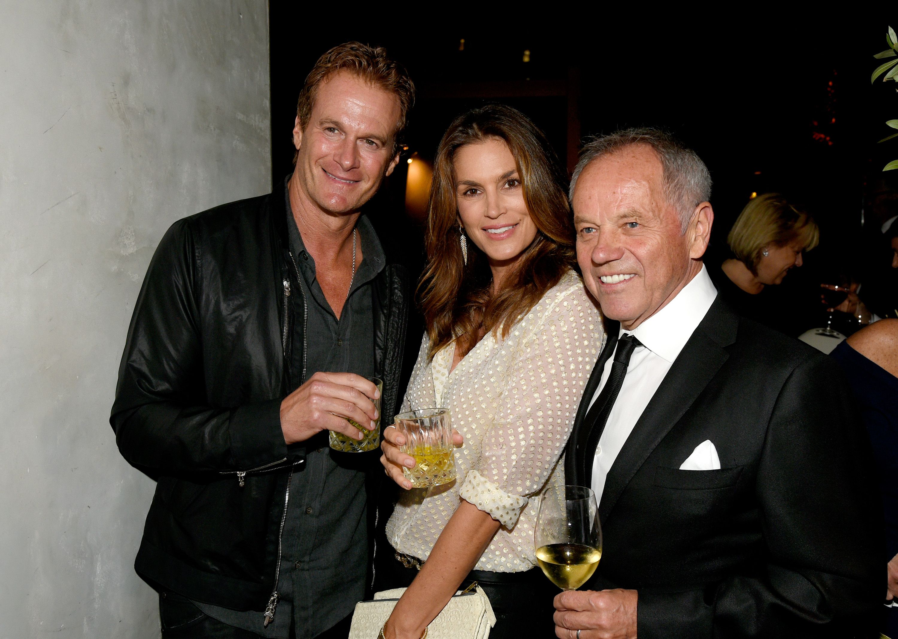 Cindy Crawford attends Wolfgang Puck Hollywood Walk of Fame party