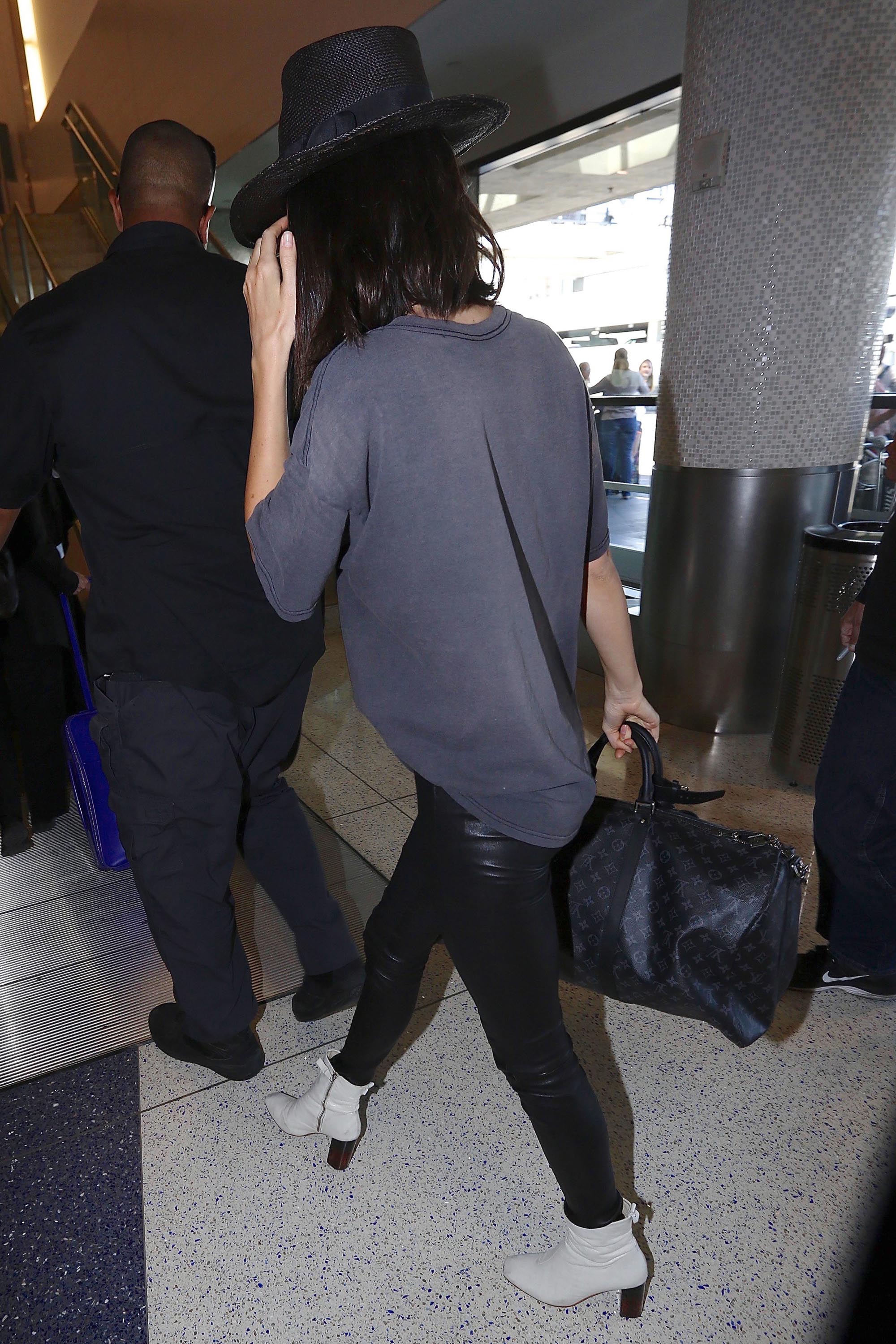 Kendall Jenner seen at LAX