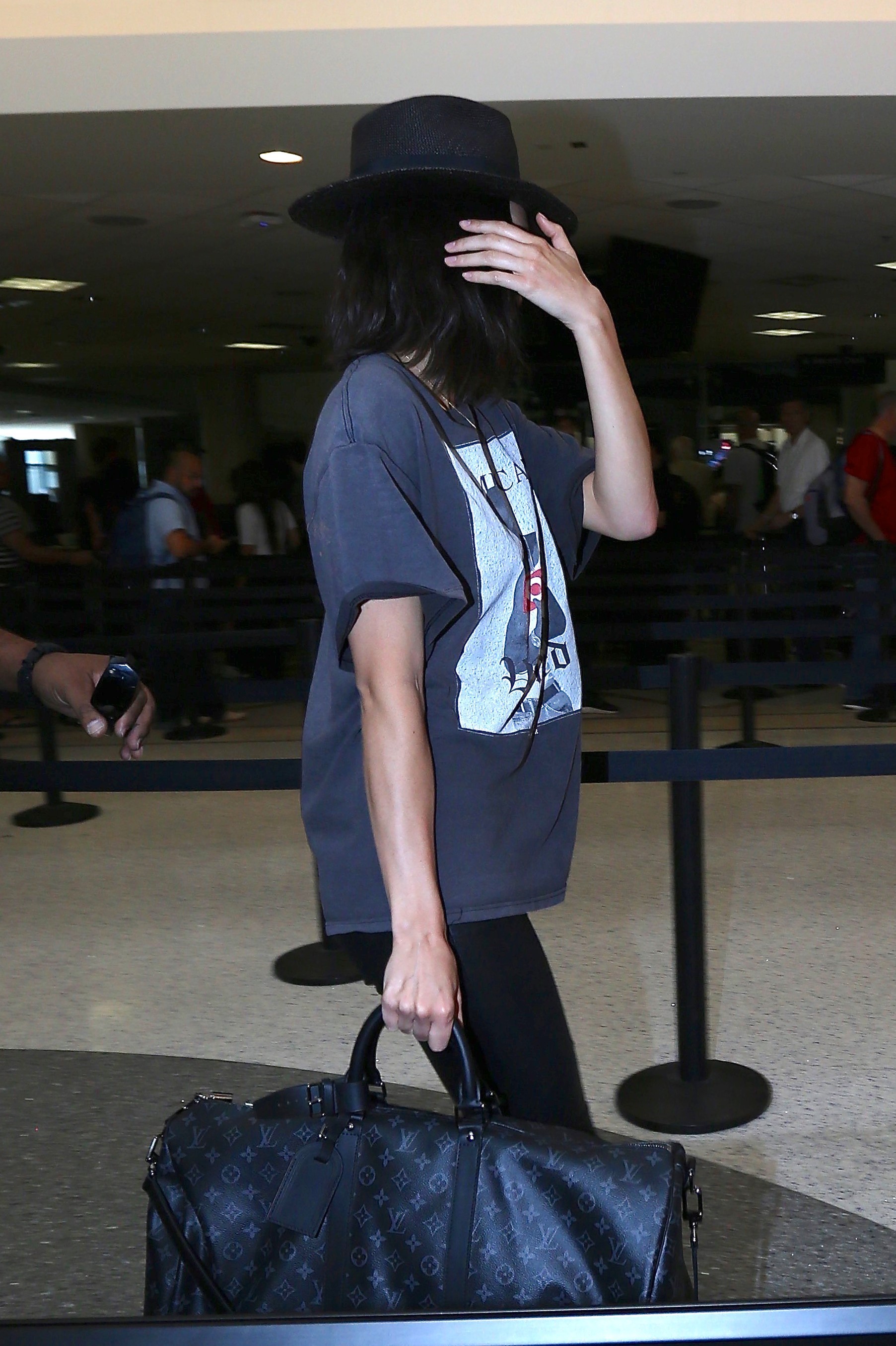 Kendall Jenner seen at LAX