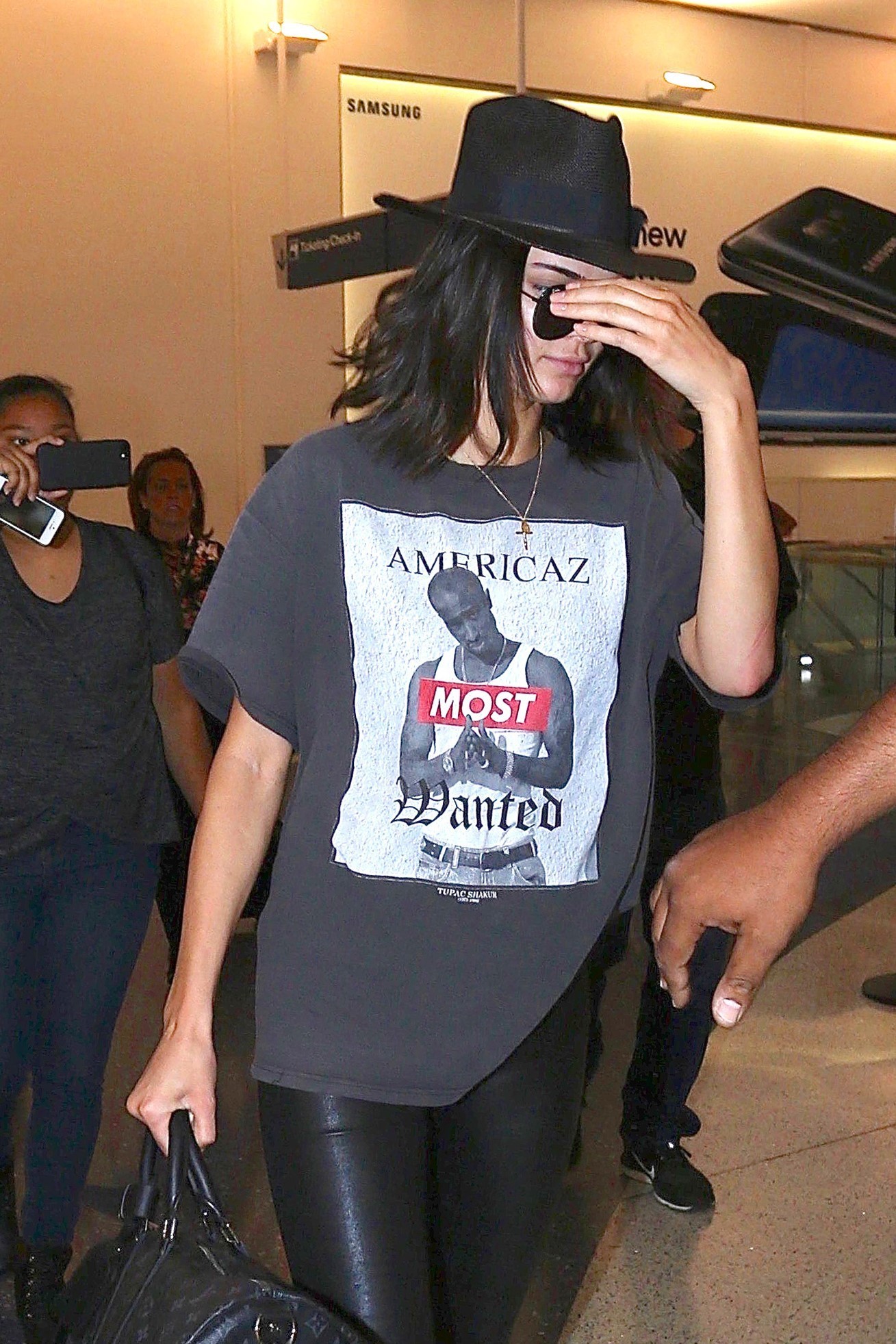 Kendall Jenner seen at LAX