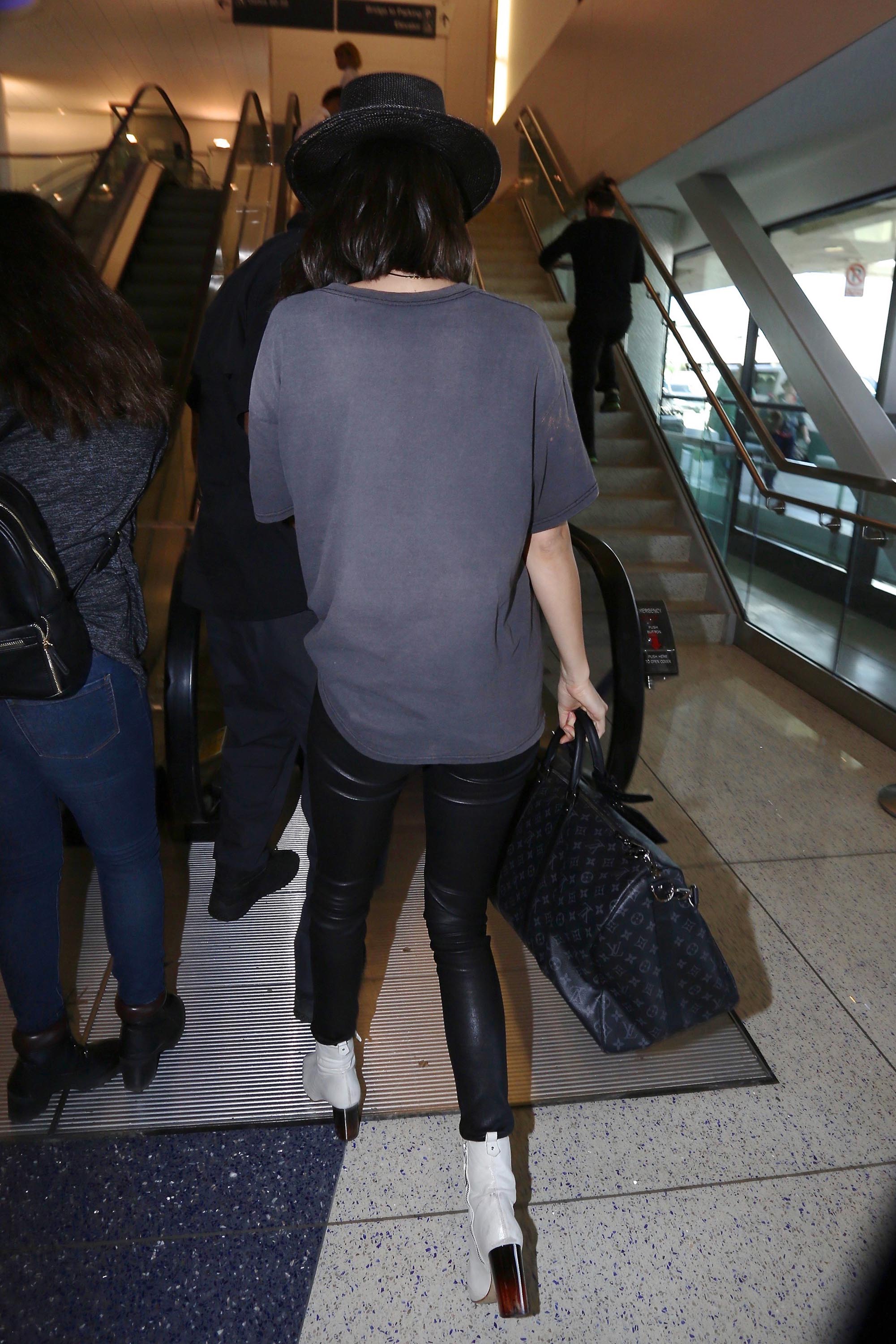 Kendall Jenner seen at LAX