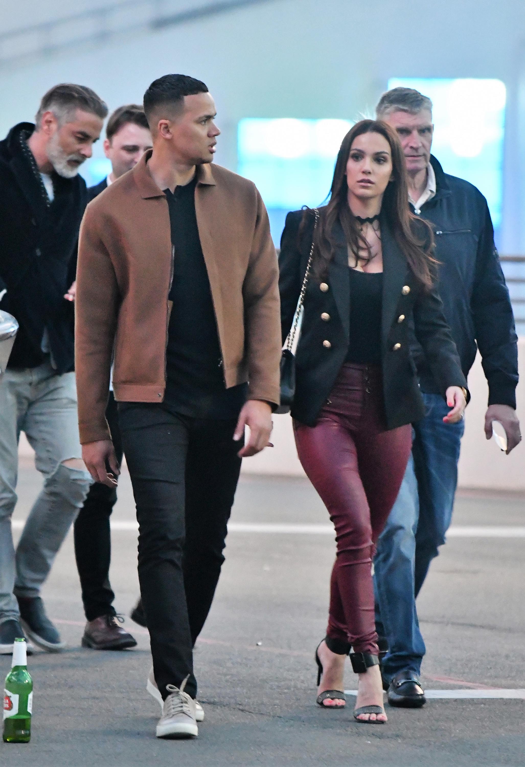 Ellie Penfold at Wembley Stadium for the Anthony Joshua fight