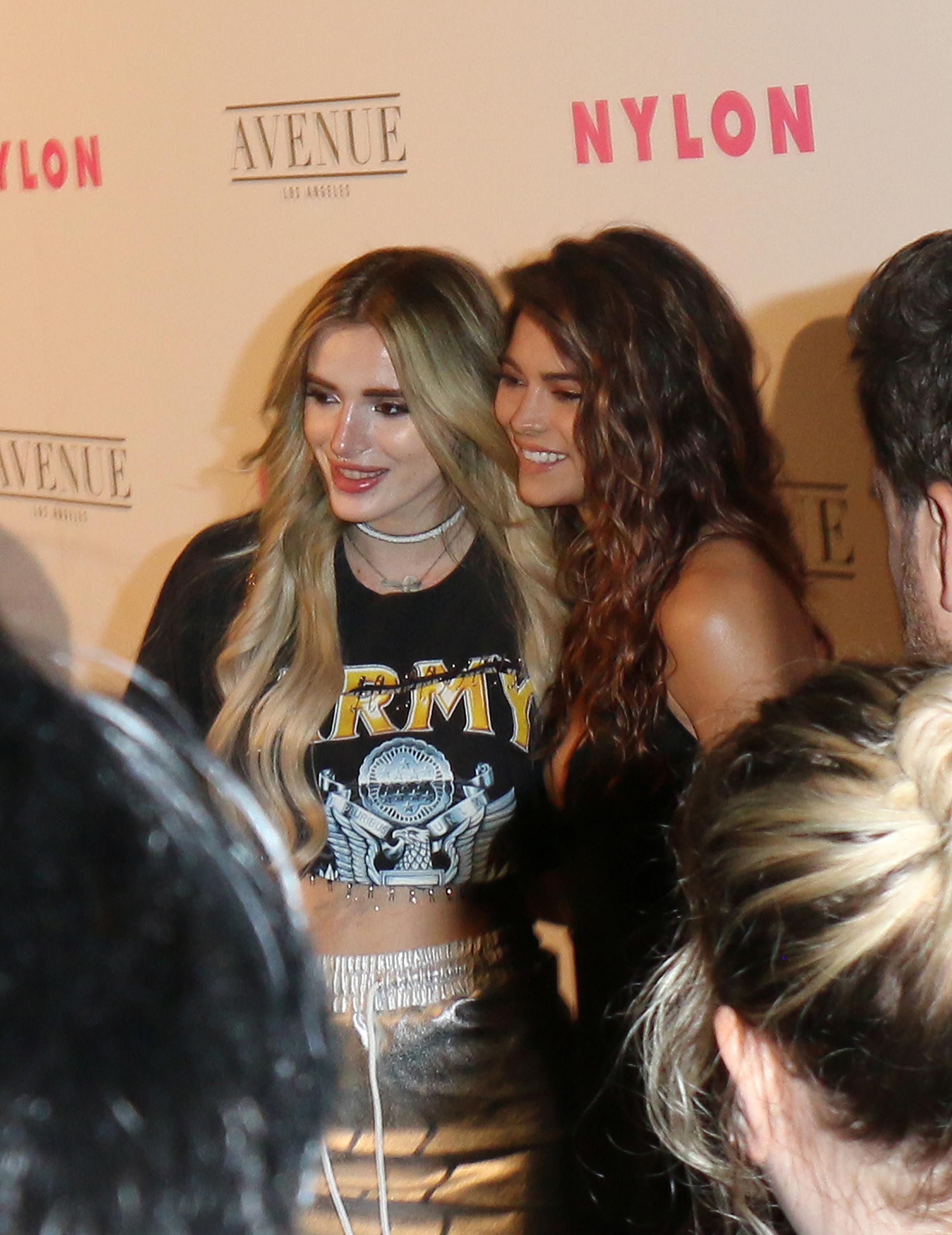 Bella Thorne & Kyra Santoro attend NYLON’s annual Young Hollywood May issue event