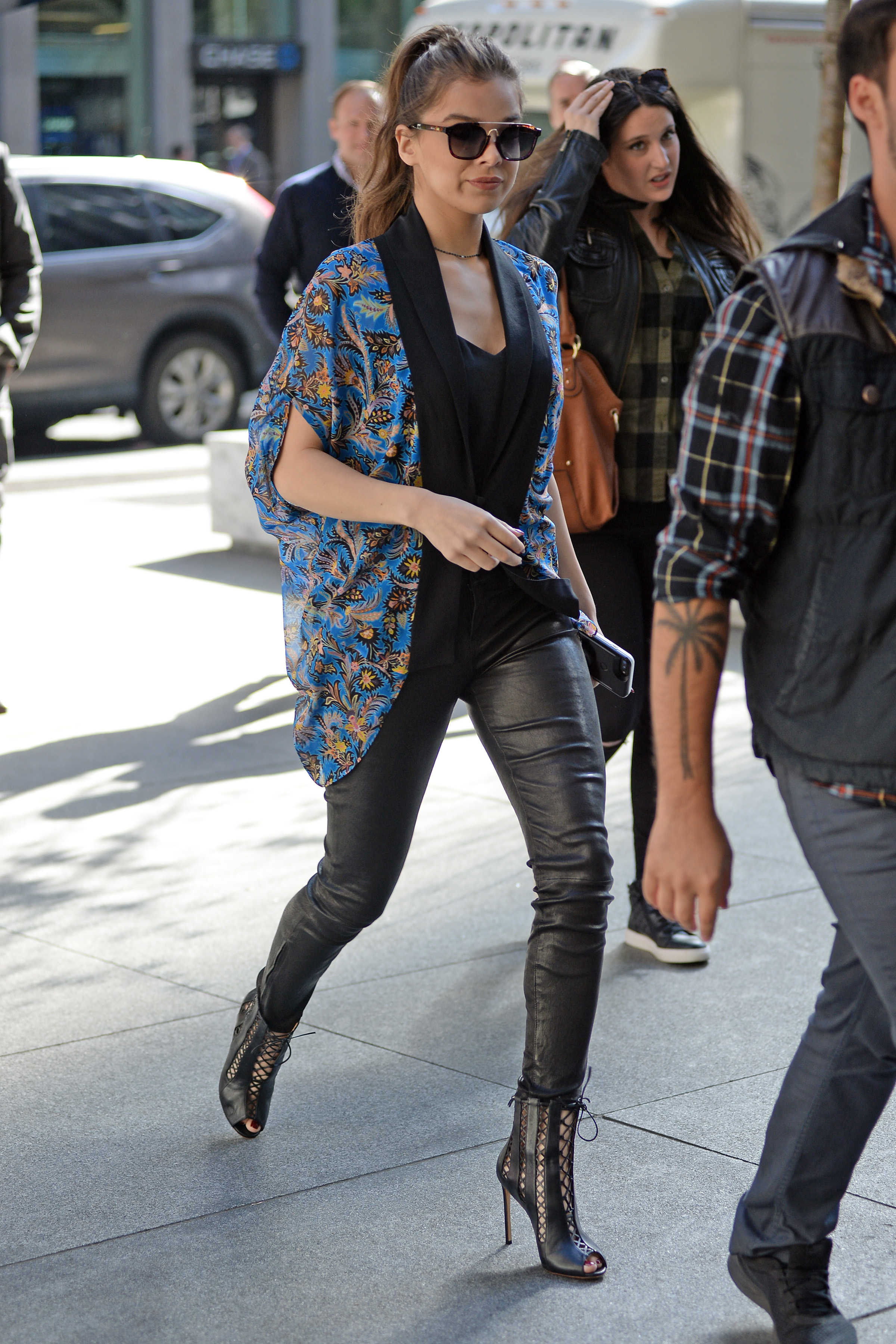 Hailee Steinfeld in NY Promoting Her New Single