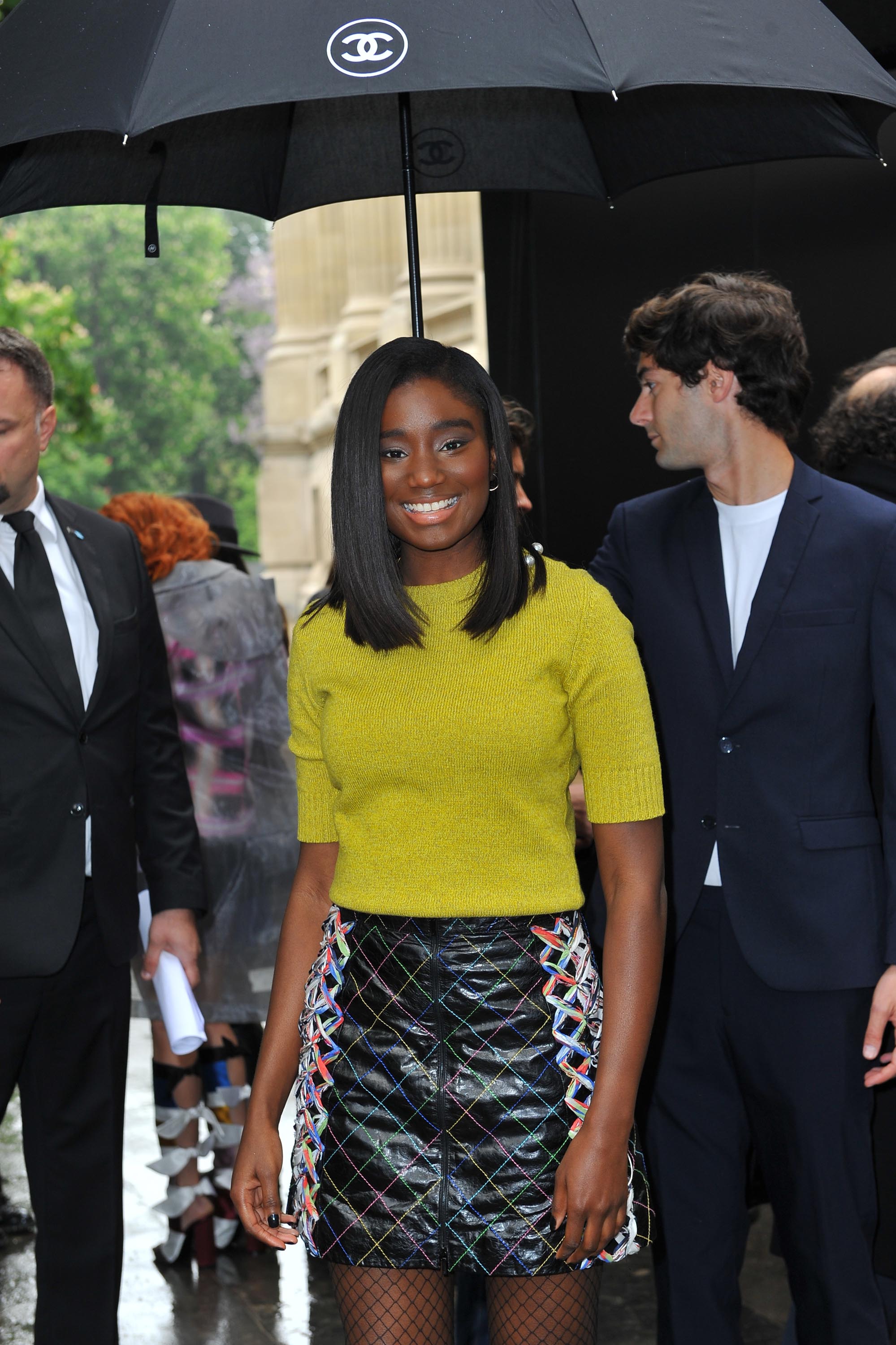 Karidja Toure attends Chanel Cruise Collection