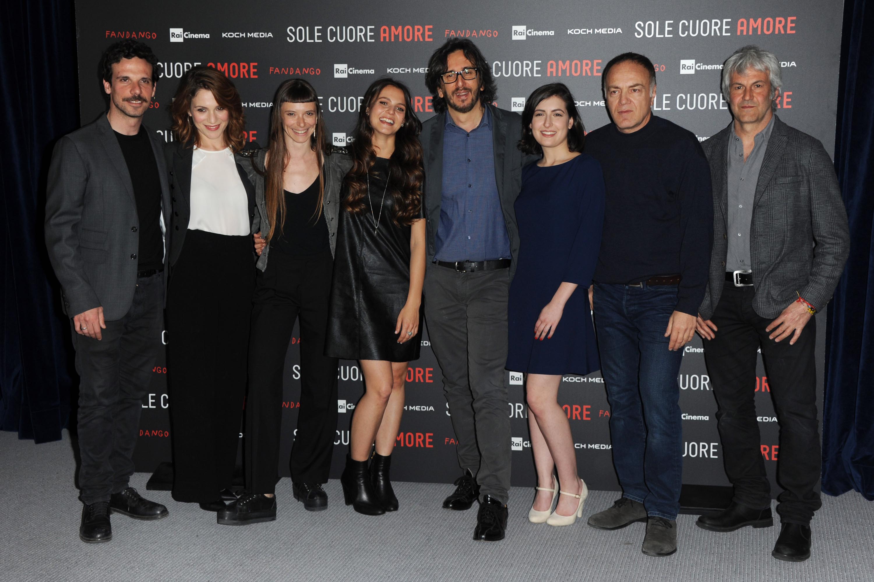 Giulia Anchisi attends Sole Cuore Amore photocall
