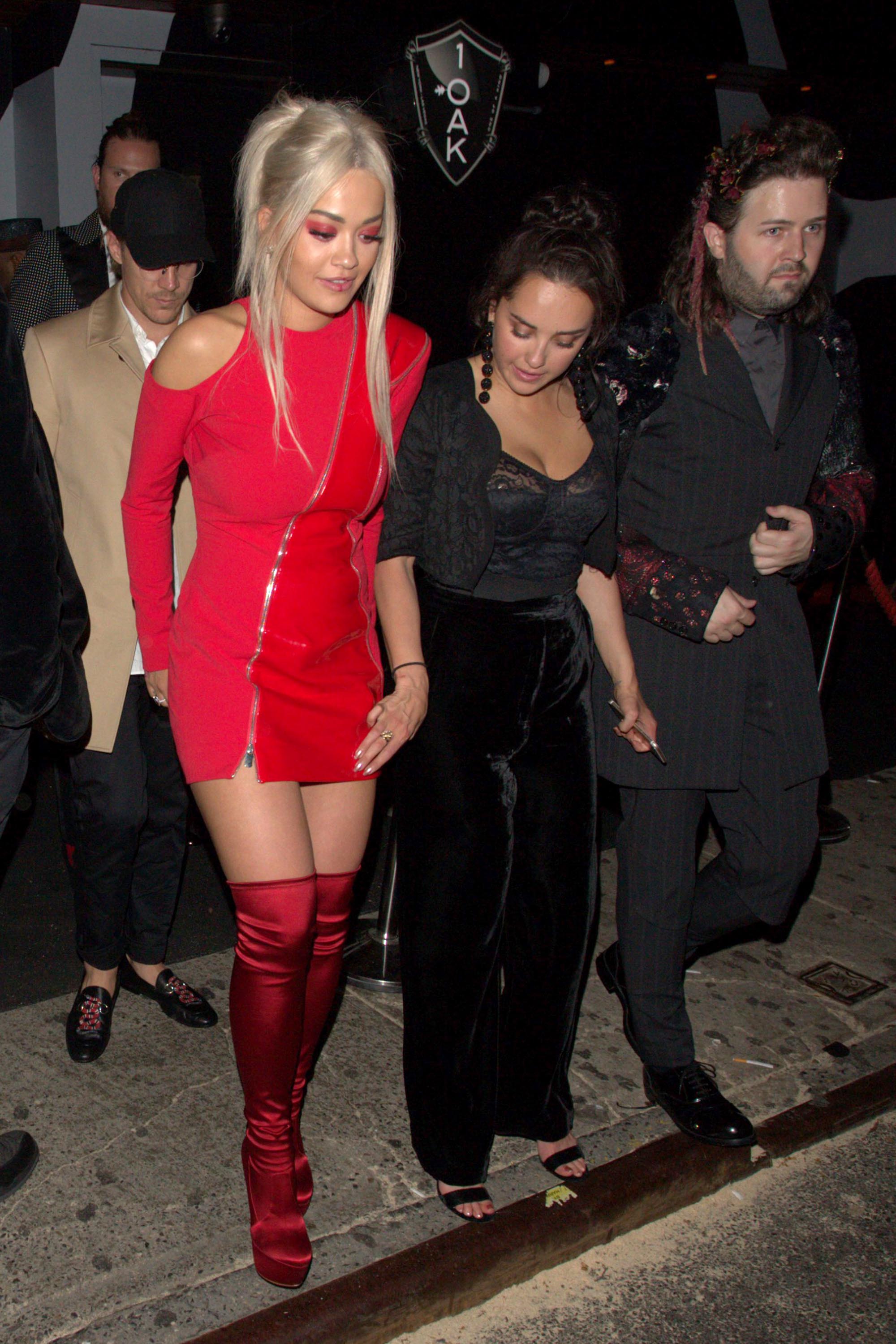 Rita Ora attends The Costume Institute Benefit Boom Boom Afterparty