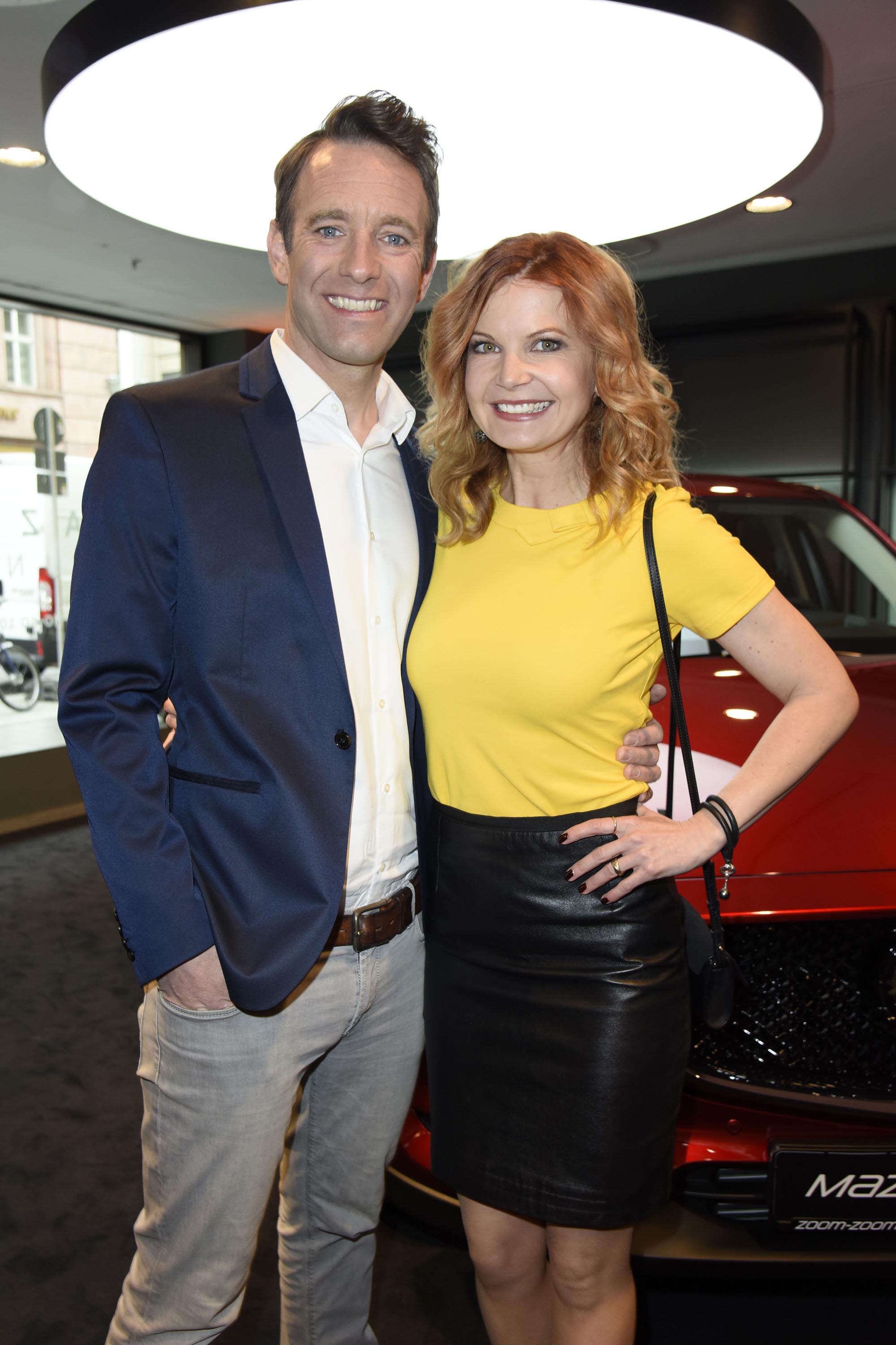 Eva Imhof attends Mazda & InTouch Spring Cocktail Mazda Lounge