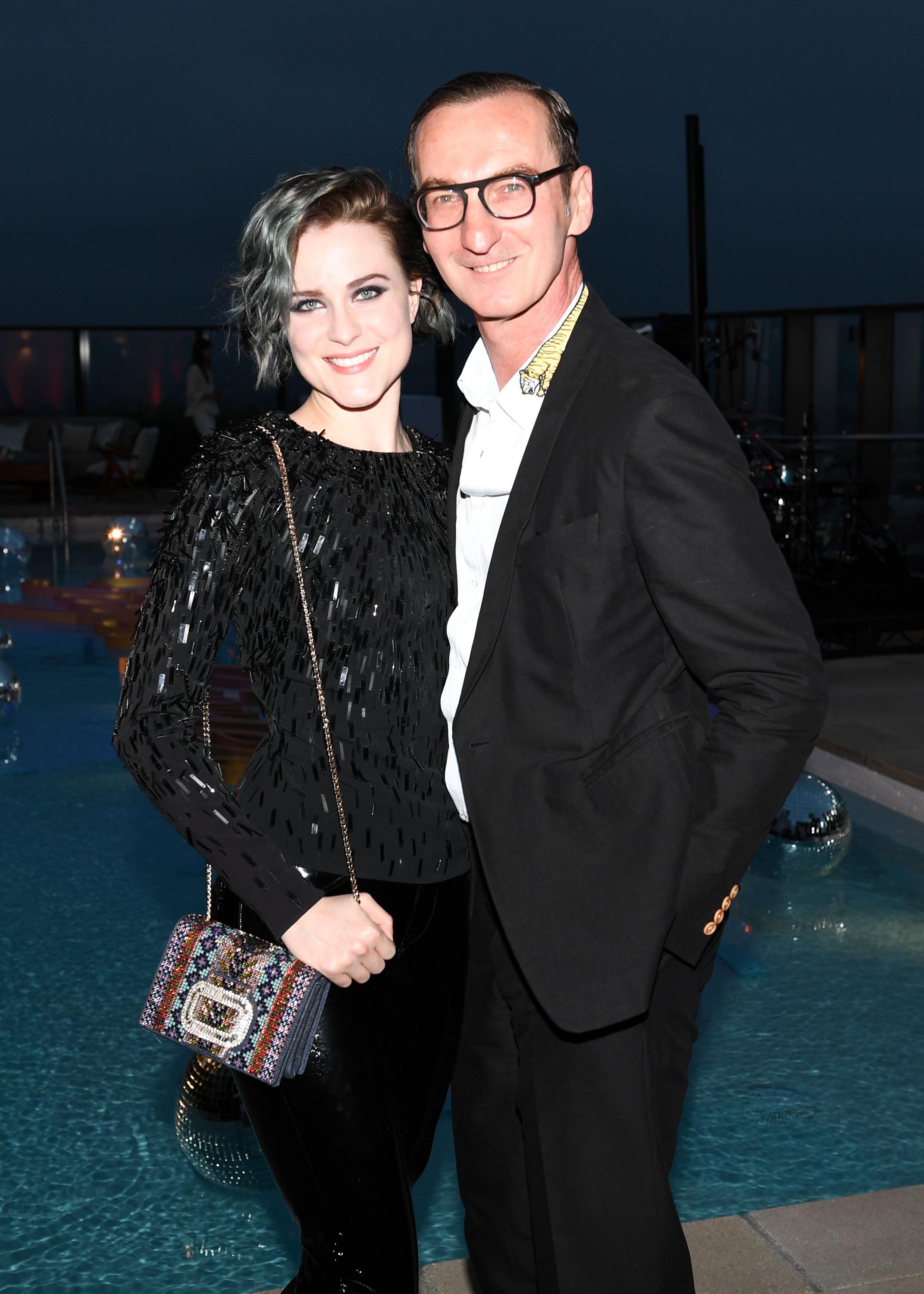 Evan Rachel Wood attends Roger Vivier Event