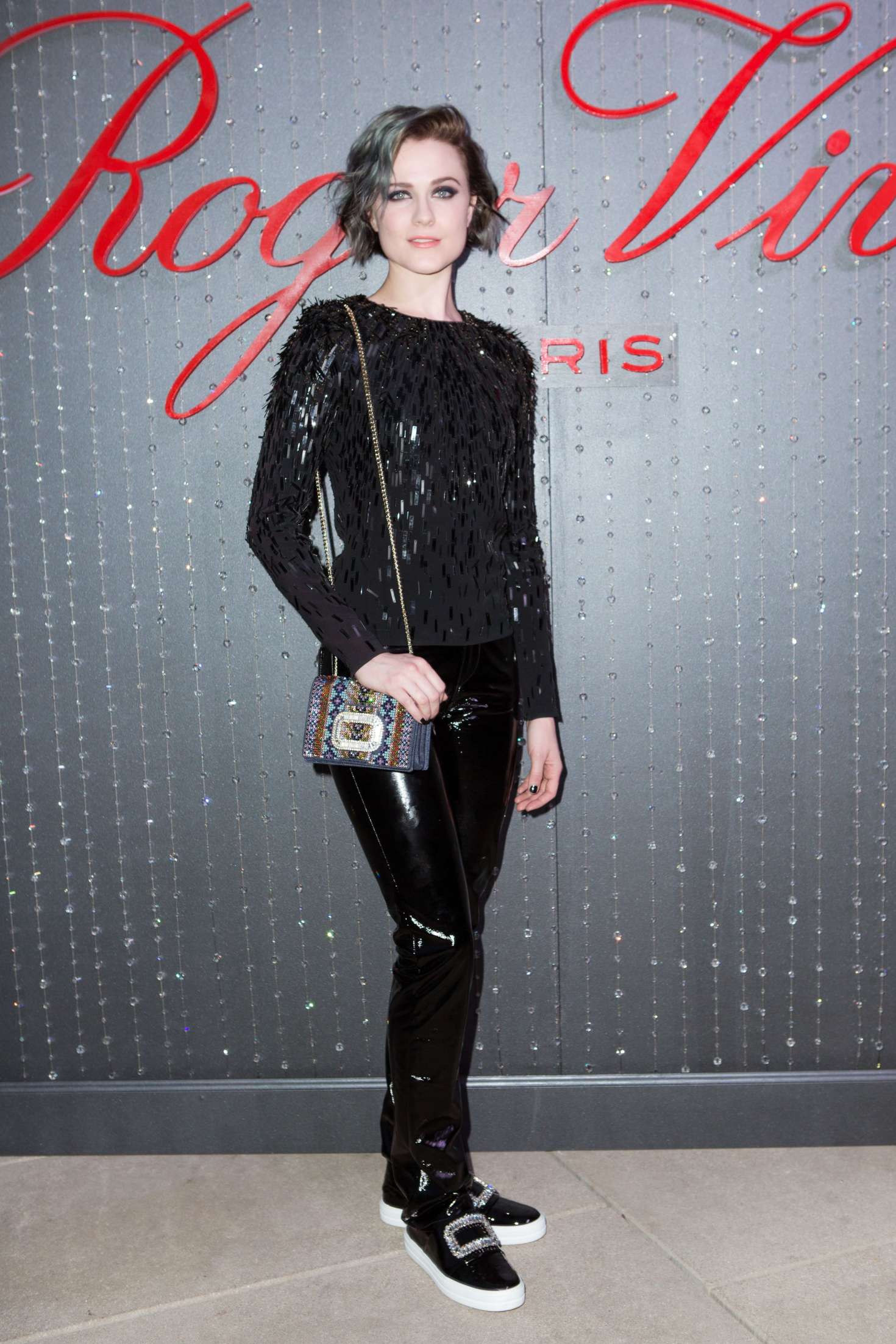 Evan Rachel Wood attends Roger Vivier Event