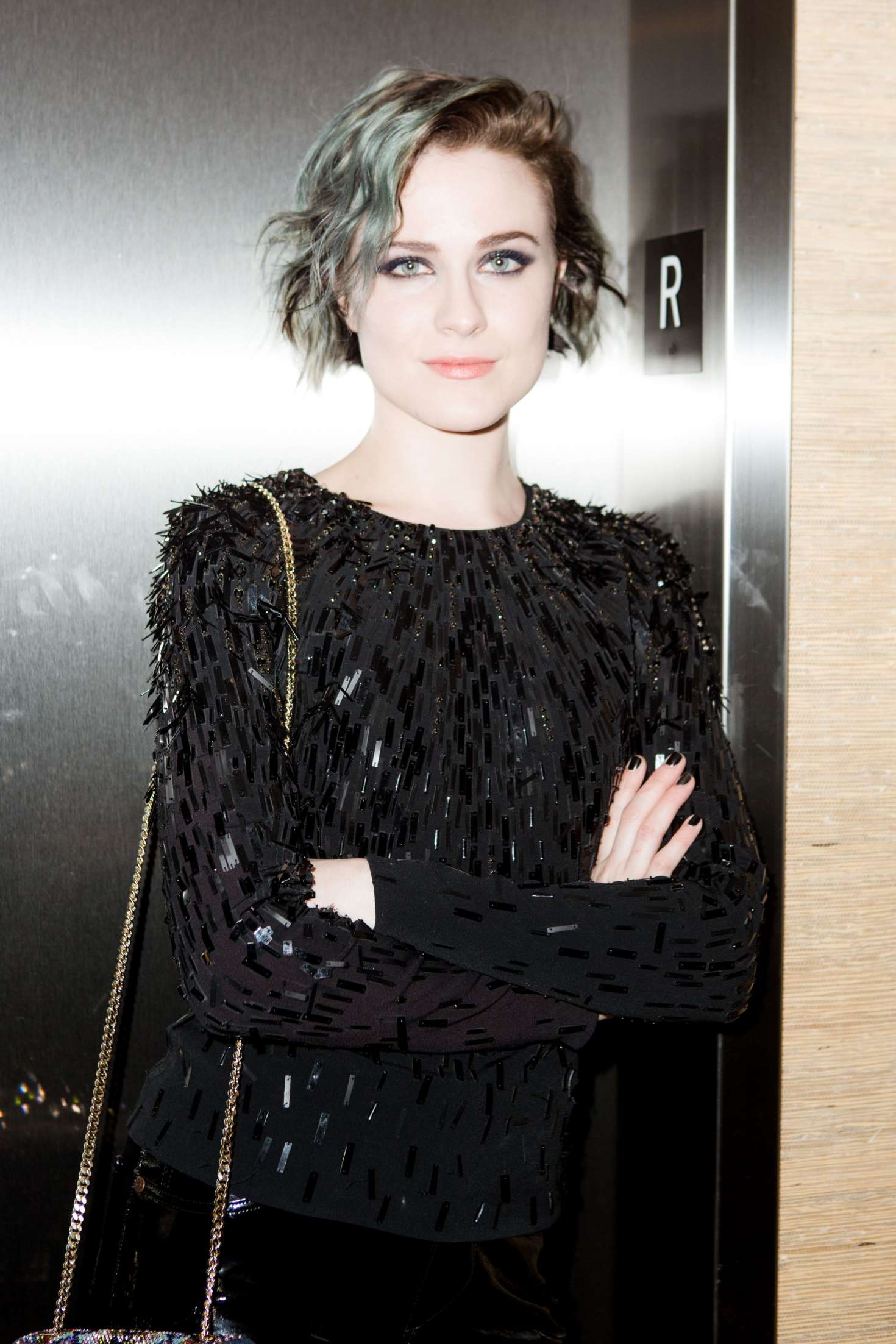 Evan Rachel Wood attends Roger Vivier Event