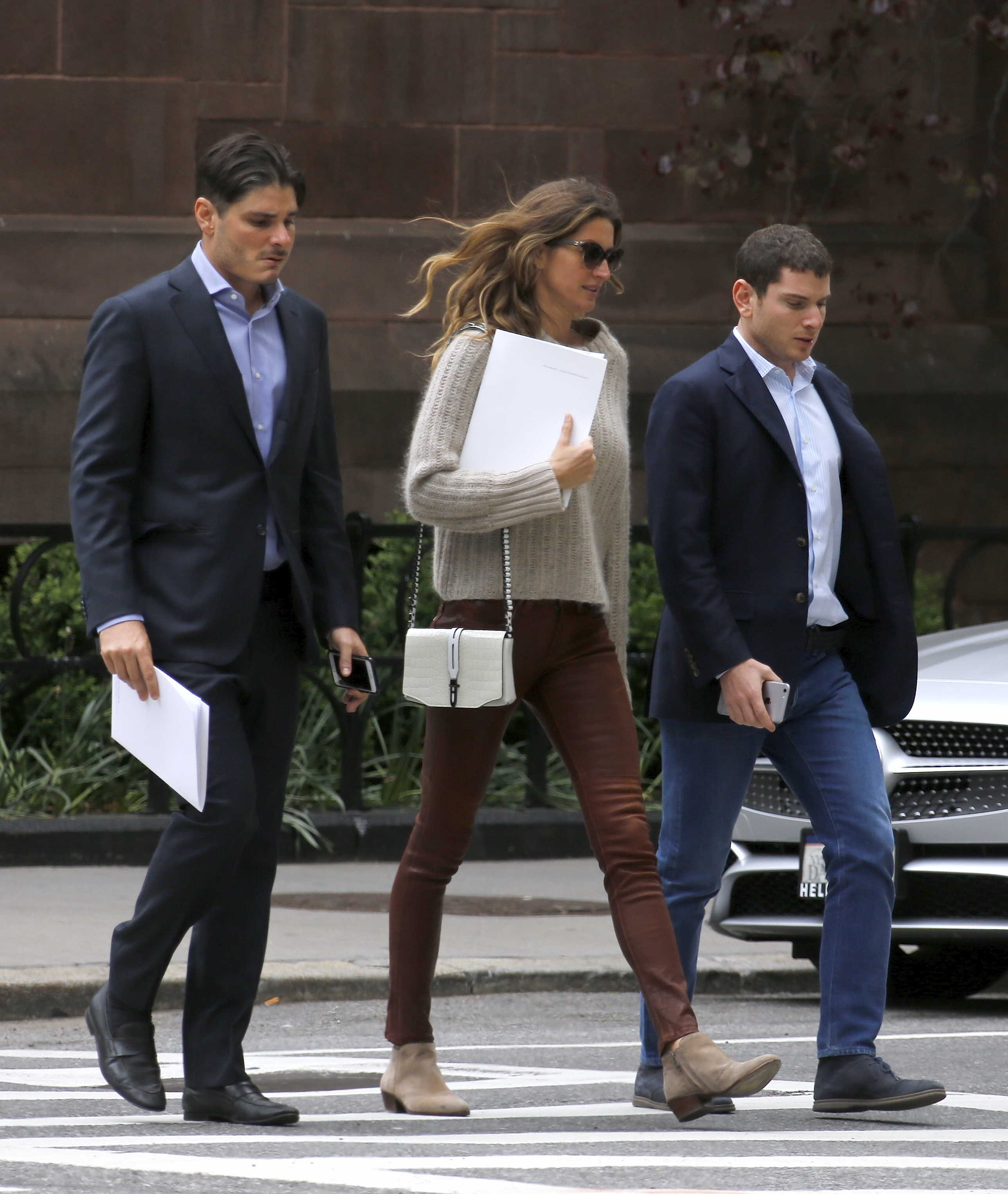 Gisele Bundchen out & about in NYC