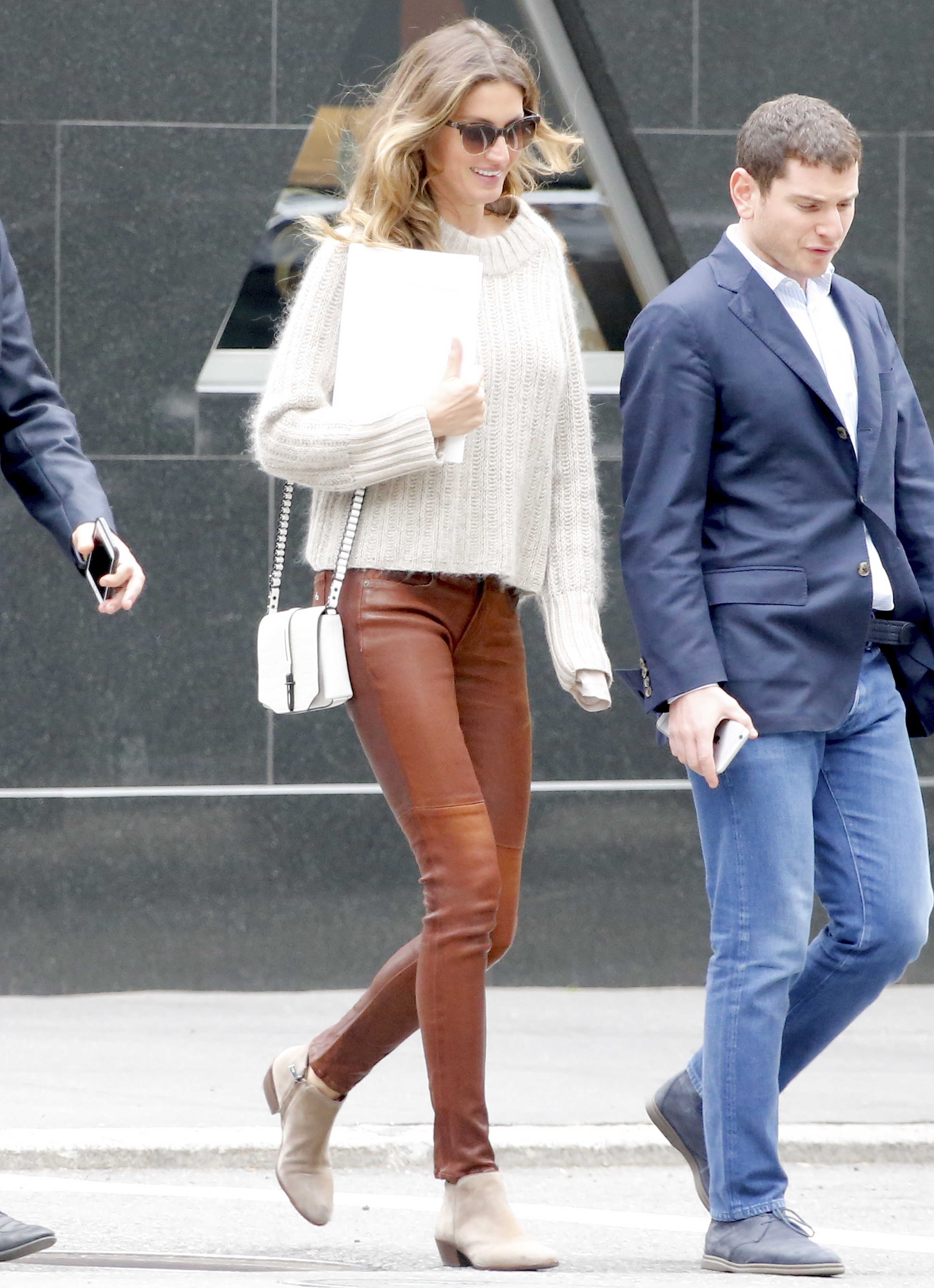 Gisele Bundchen out & about in NYC