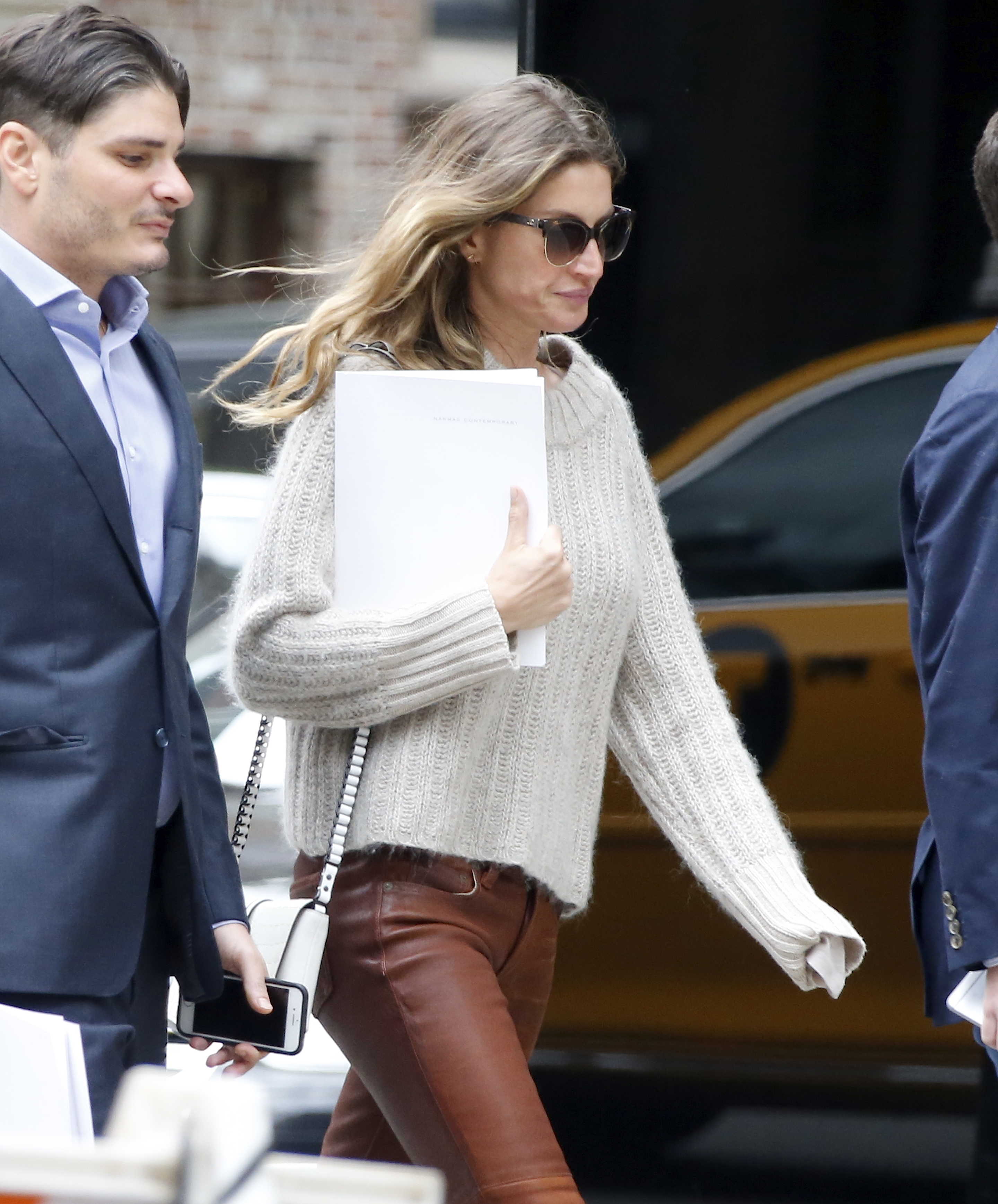 Gisele Bundchen out & about in NYC