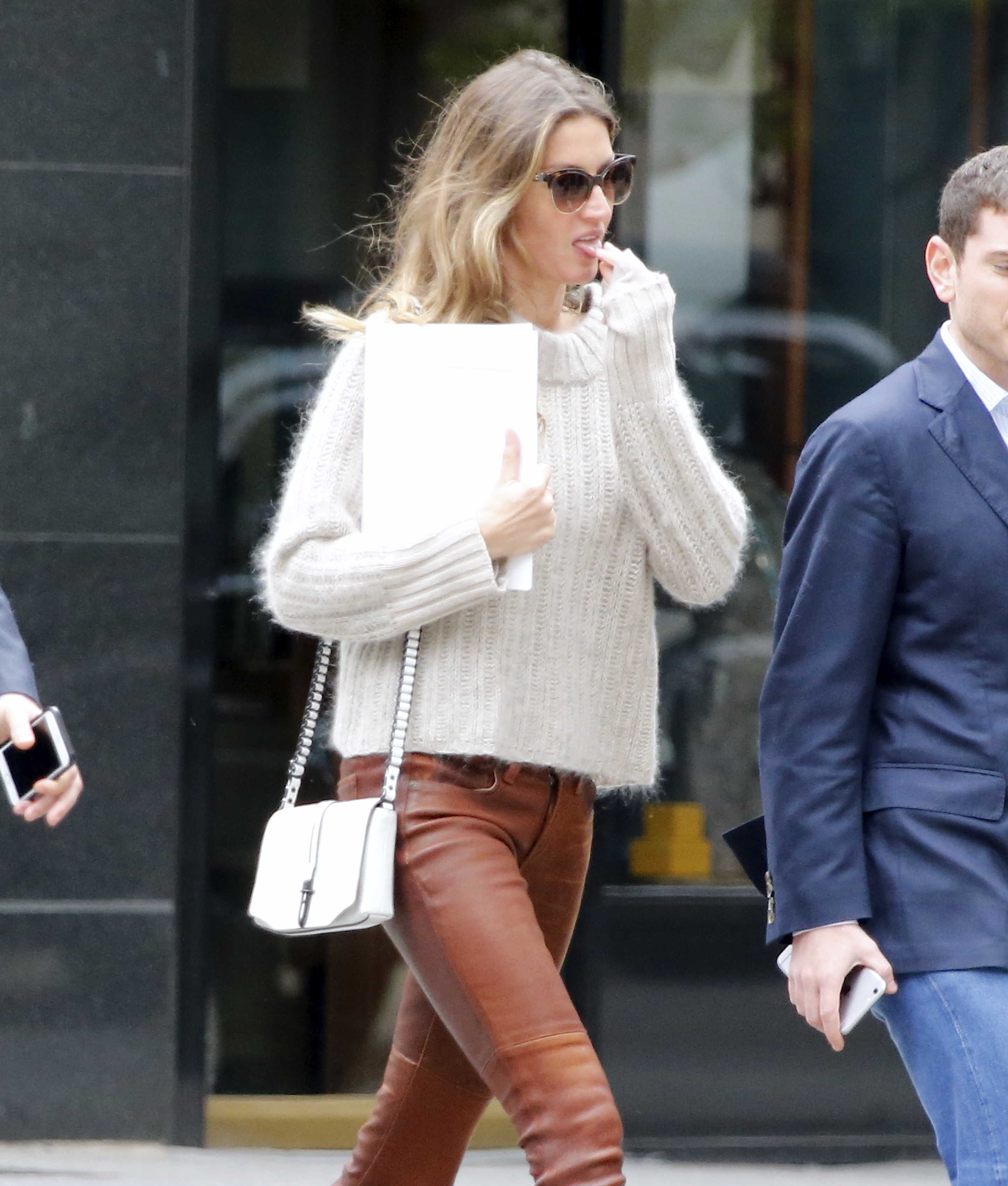 Gisele Bundchen out & about in NYC