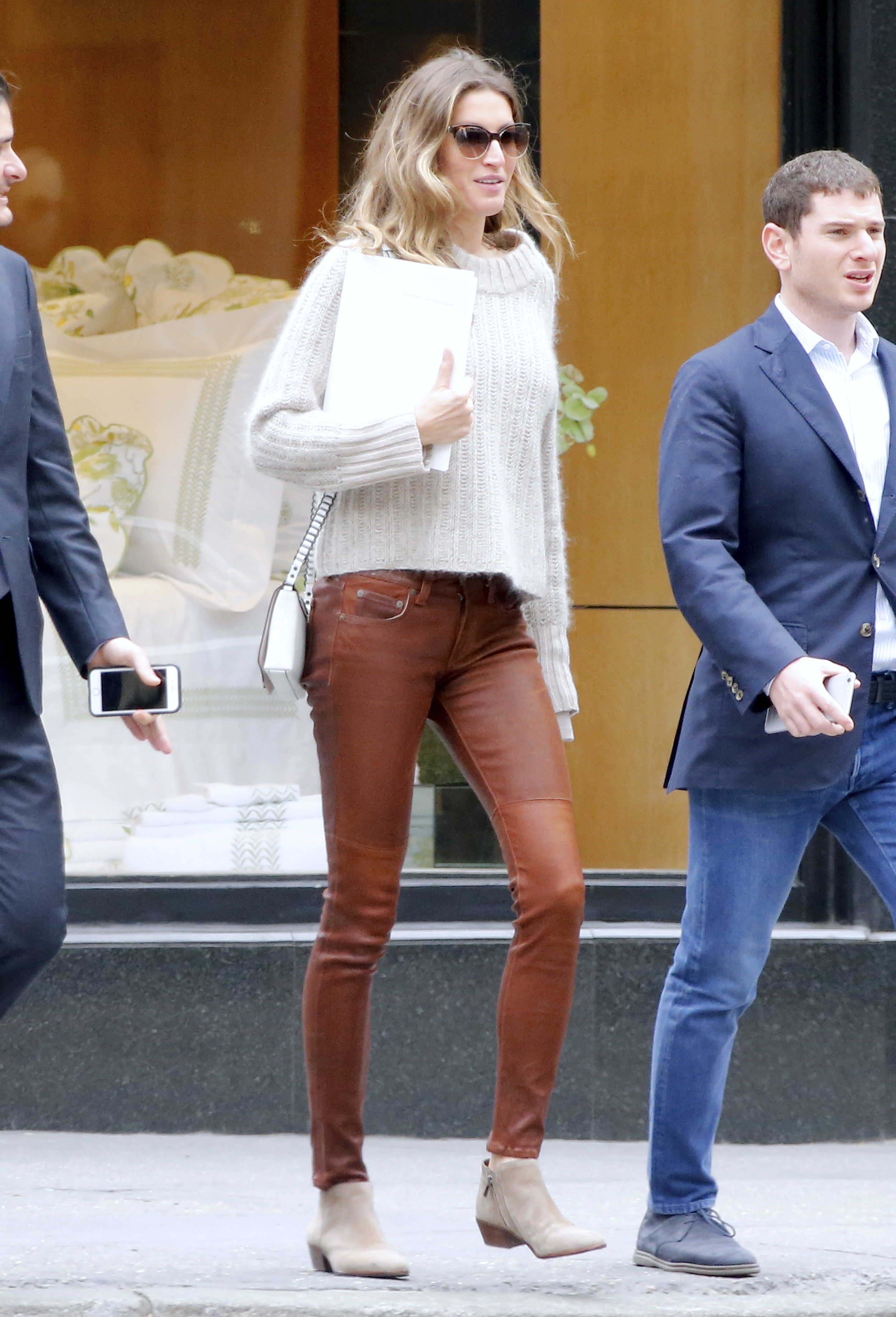 Gisele Bundchen out & about in NYC