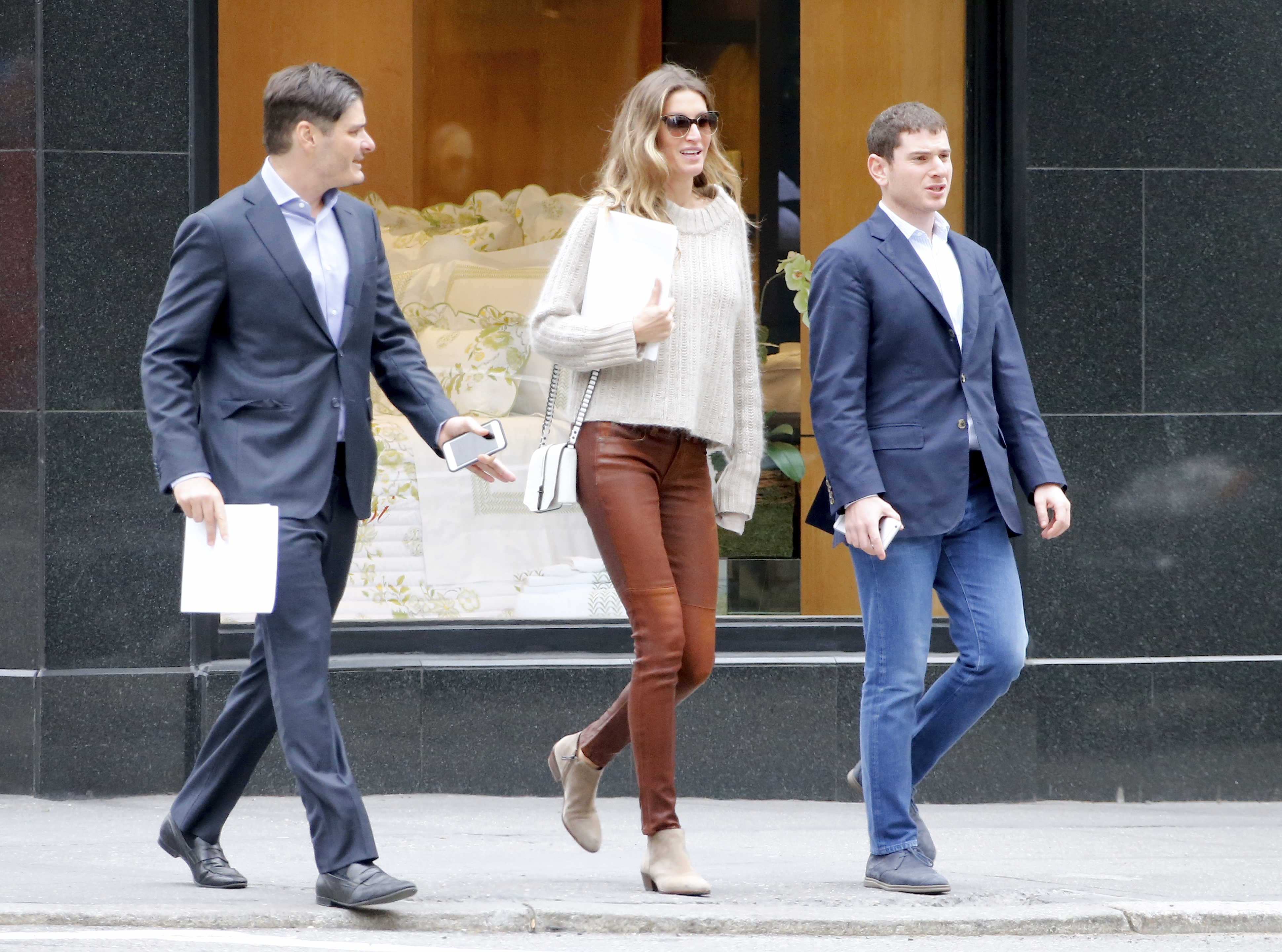 Gisele Bundchen out & about in NYC