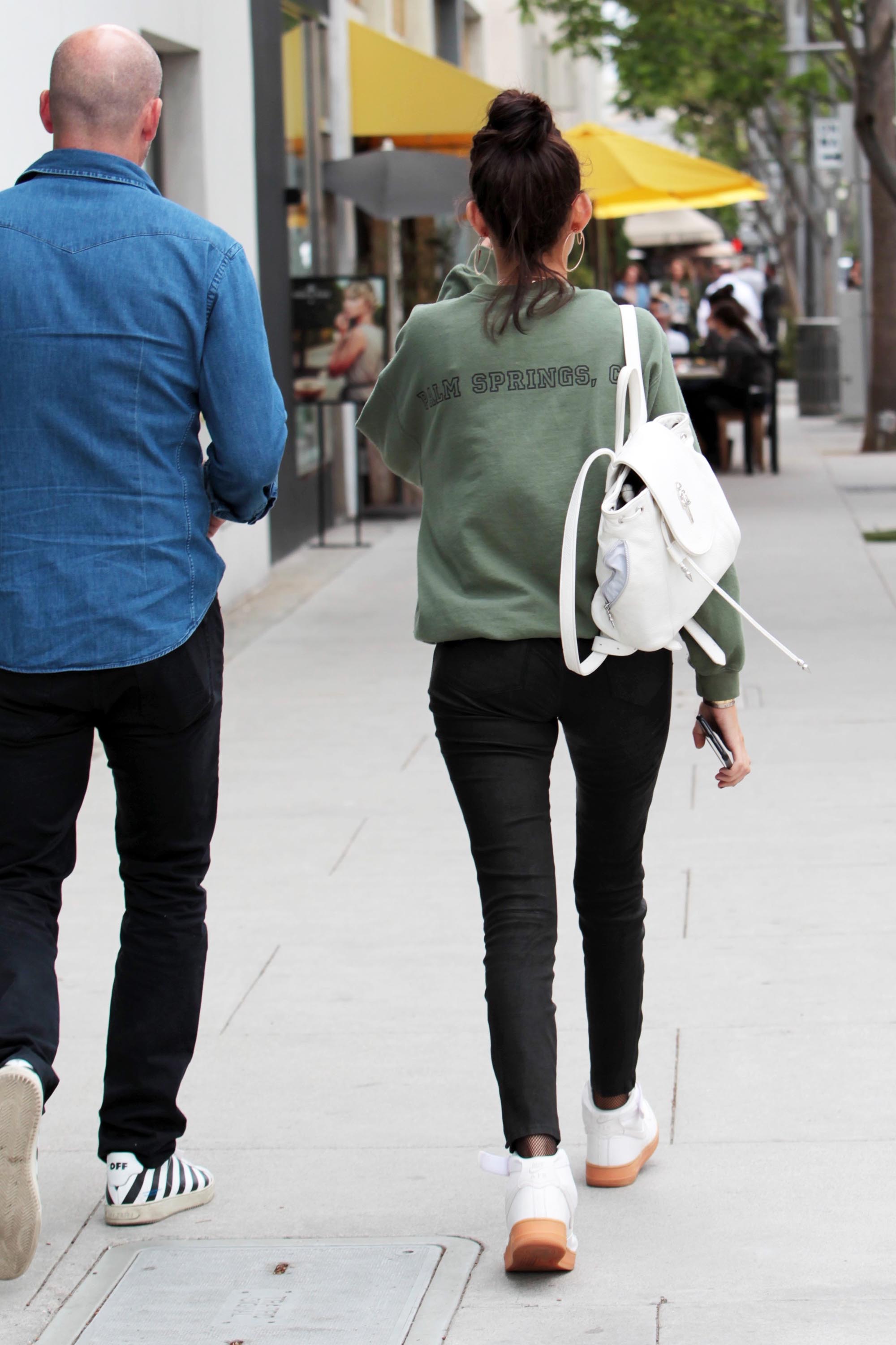 Madison Beer shopping in Beverly Hills