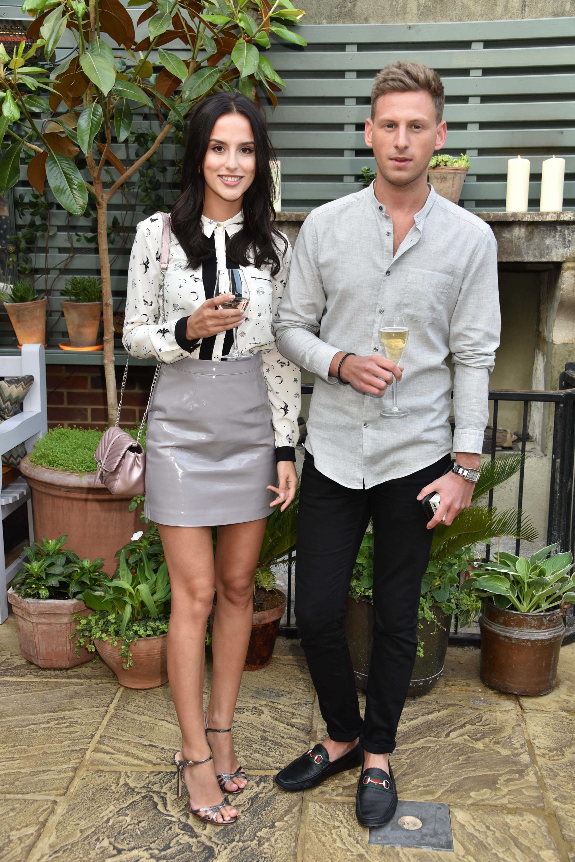 Lucy Watson attends The Ivy Chelsea Gardens Annual Summer Garden Party