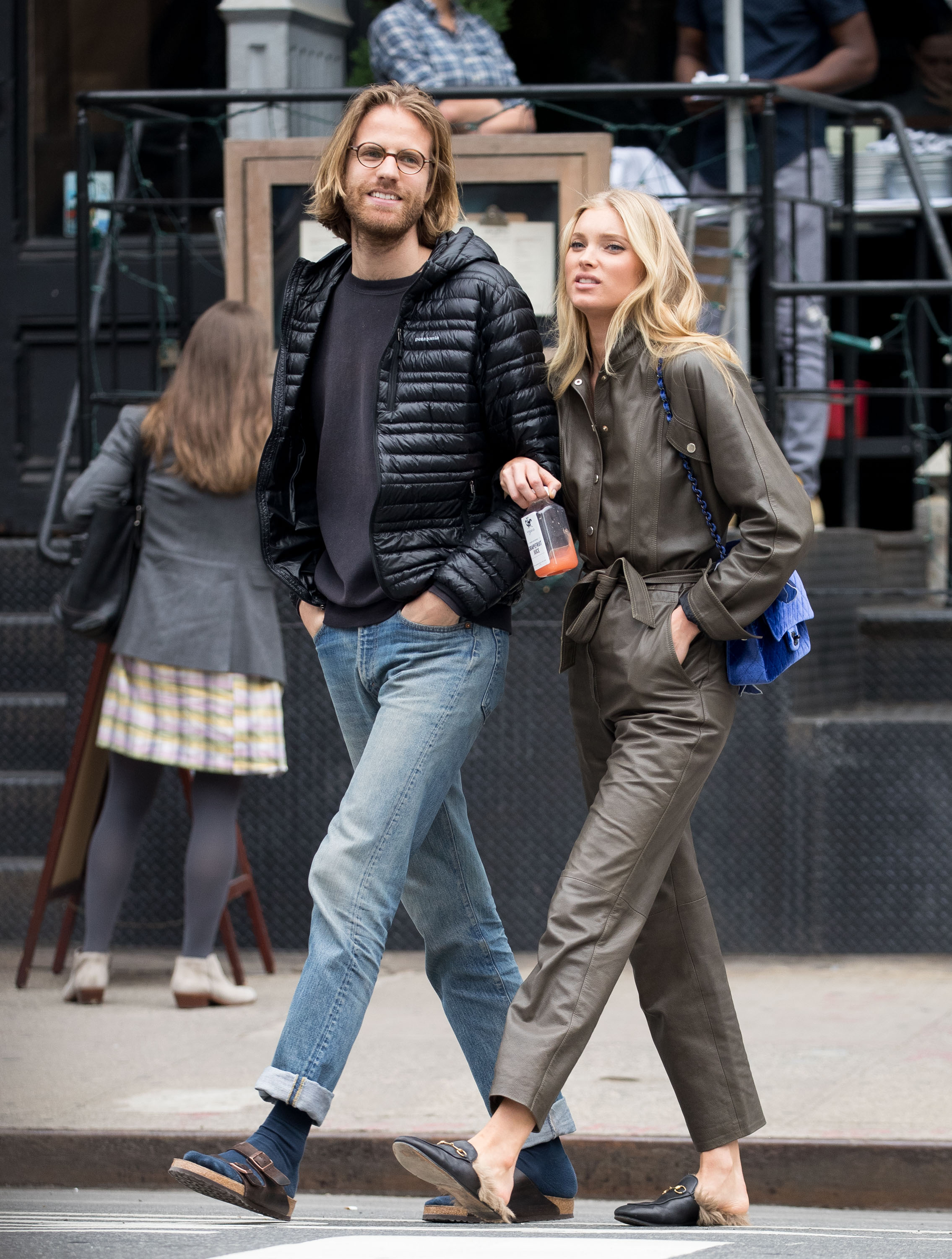 Elsa Hosk out in NYC