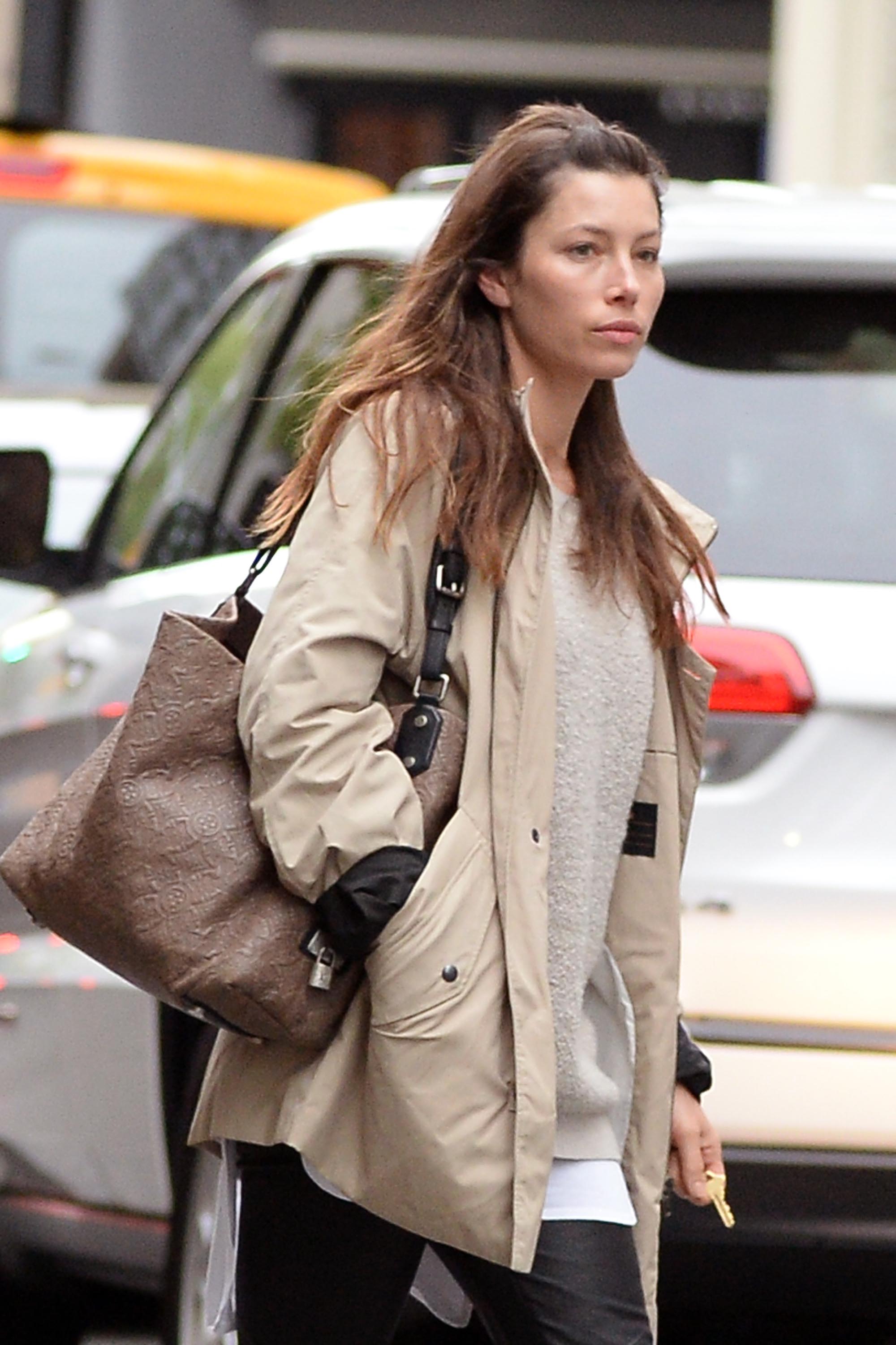 Jessica Biel out in Soho