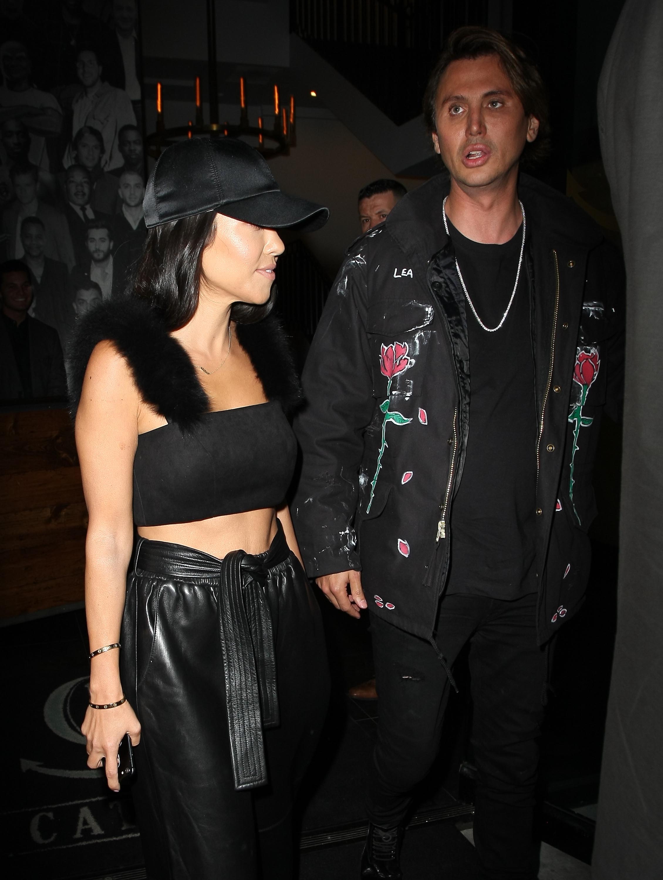 Kourtney Kardashian seen at Catch