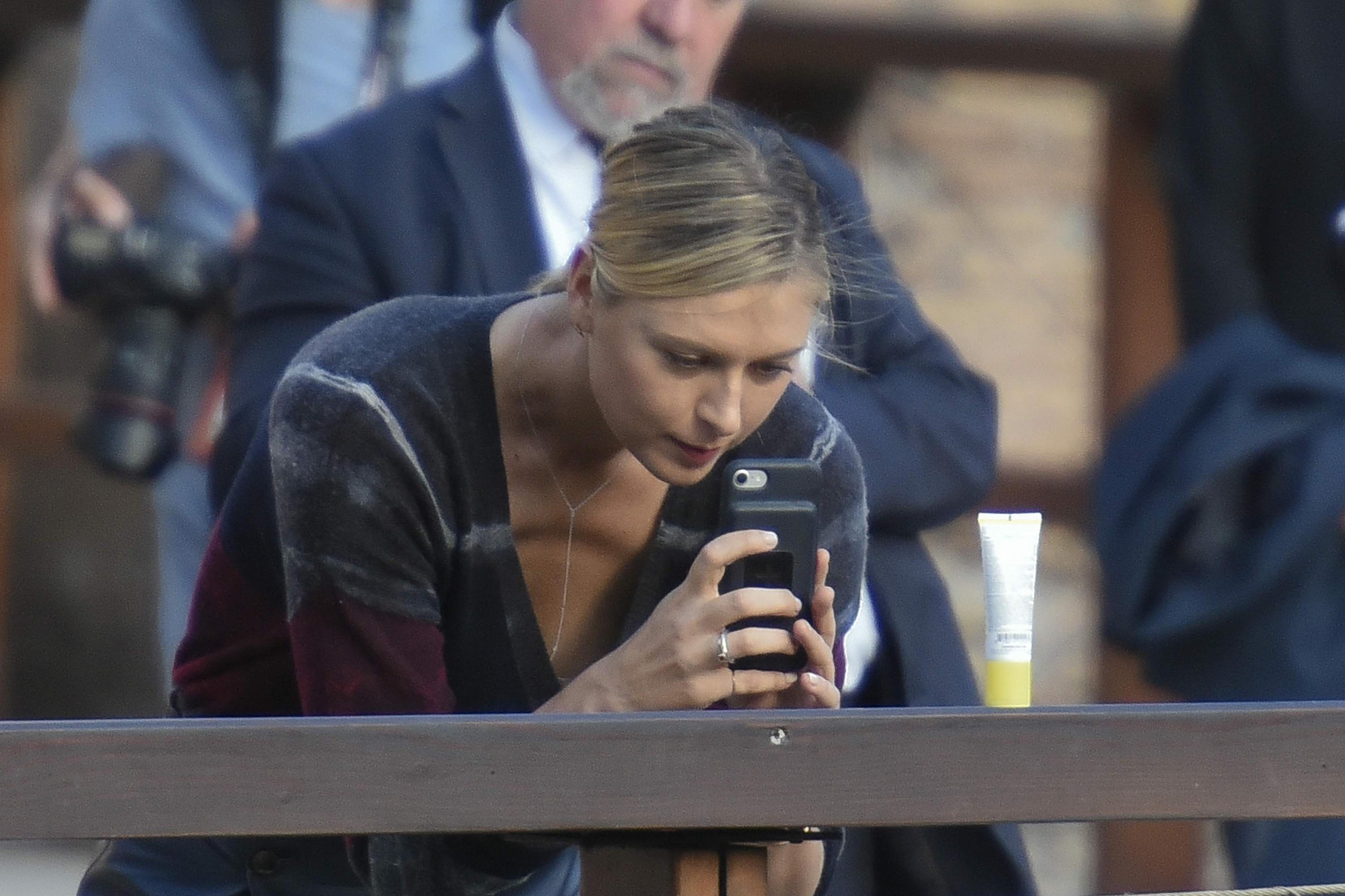 Maria Sharapova out and about in Rome