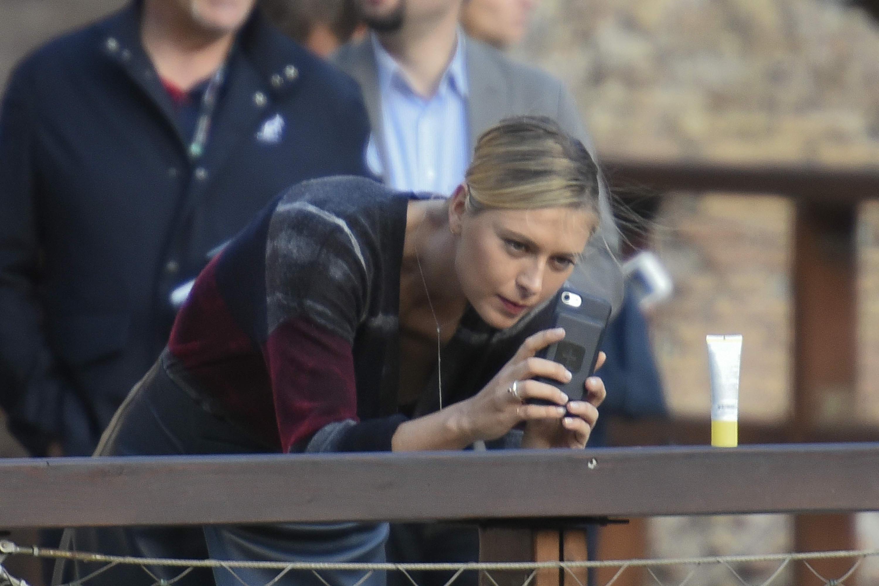 Maria Sharapova out and about in Rome