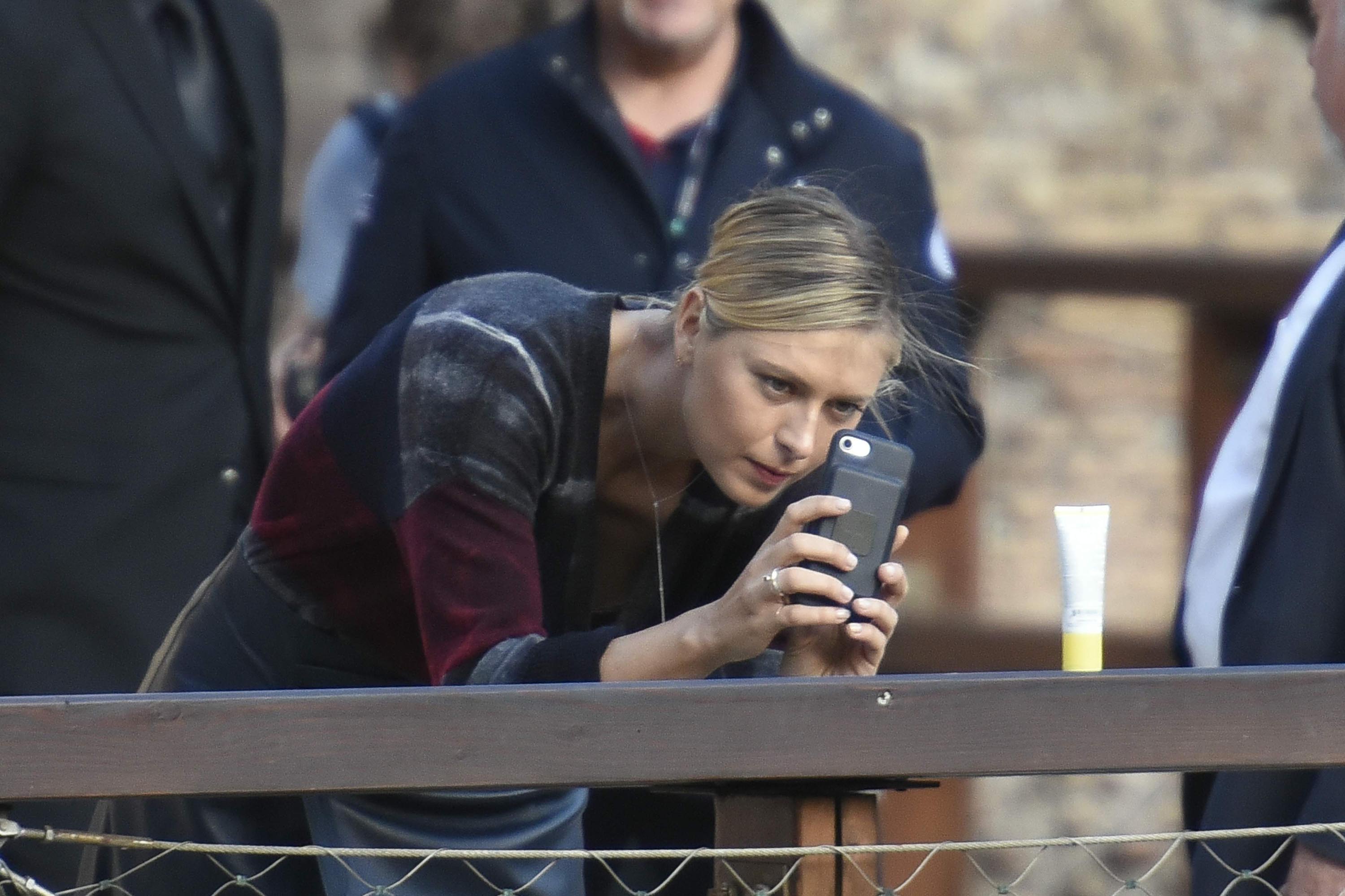 Maria Sharapova out and about in Rome