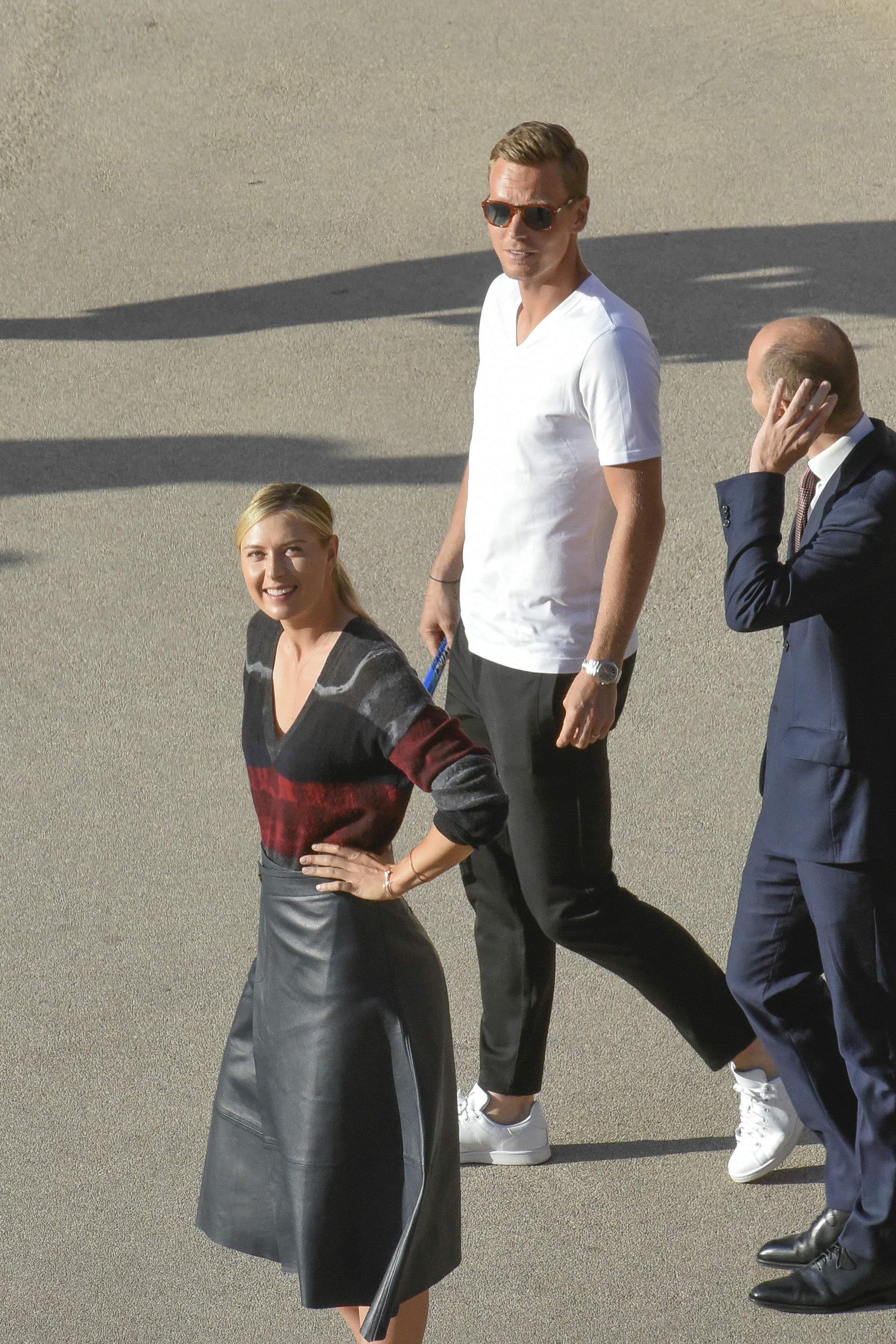 Maria Sharapova out and about in Rome