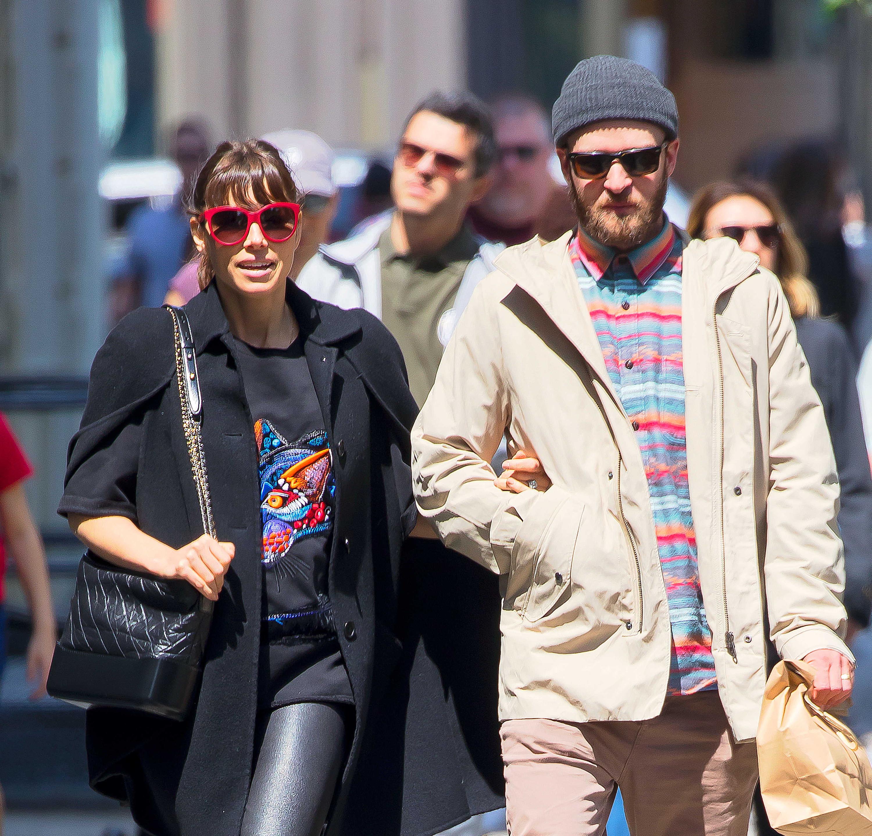 Jessica Biel out & about in New York City