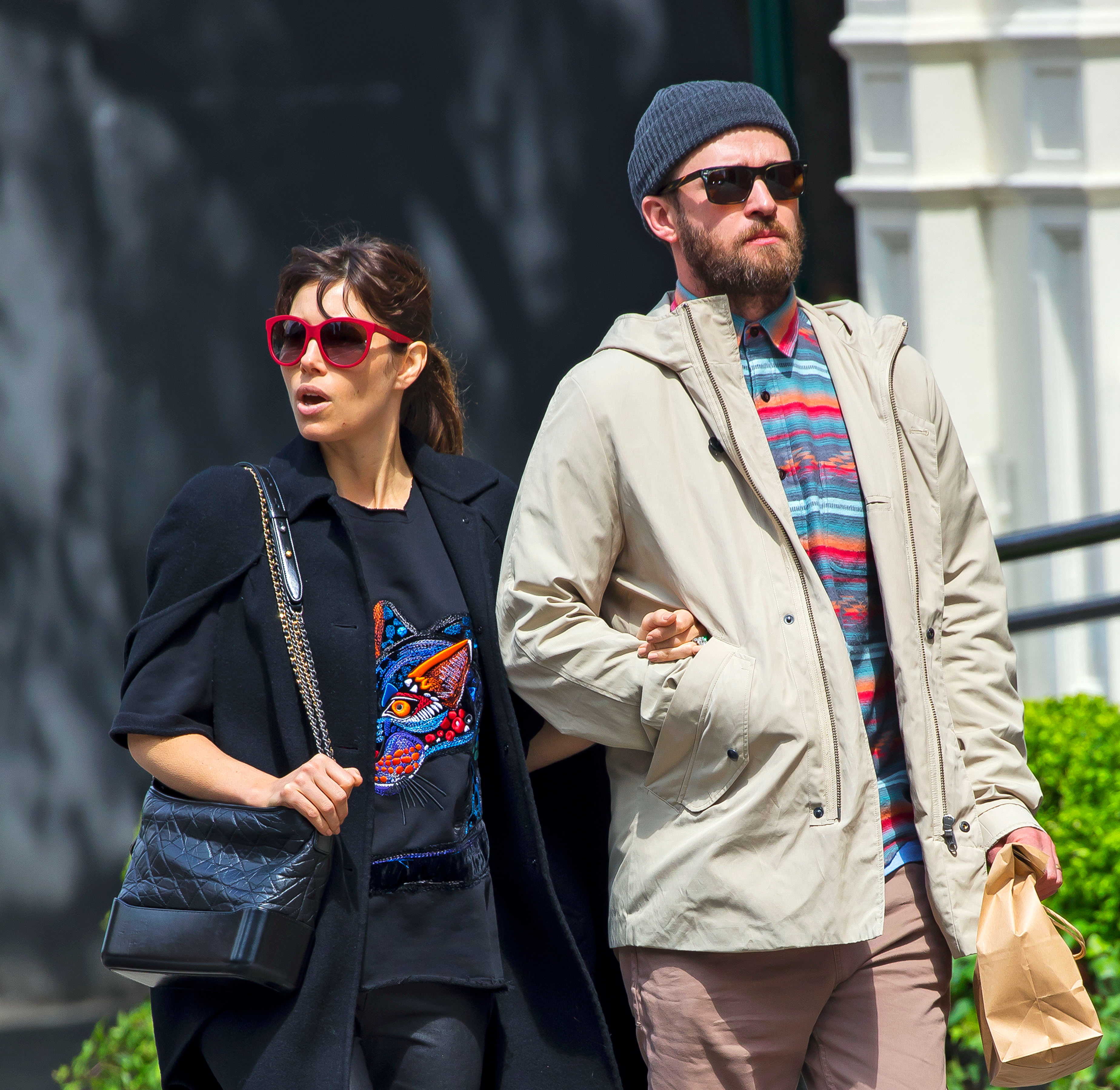 Jessica Biel out & about in New York City