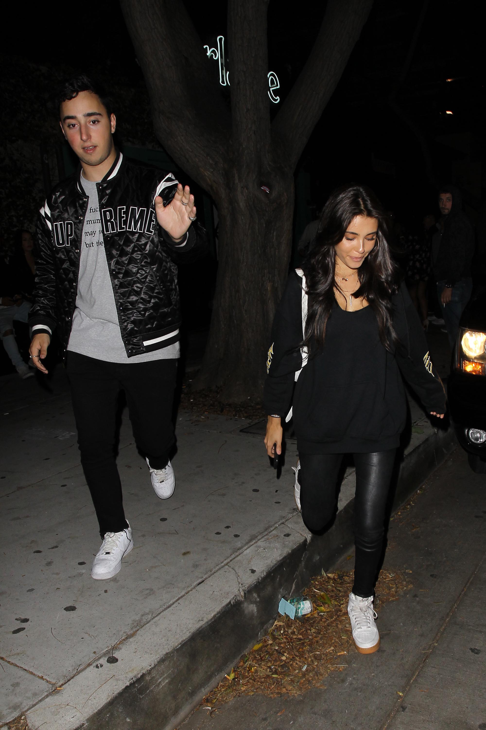 Madison Beer leaving The Peppermint Club