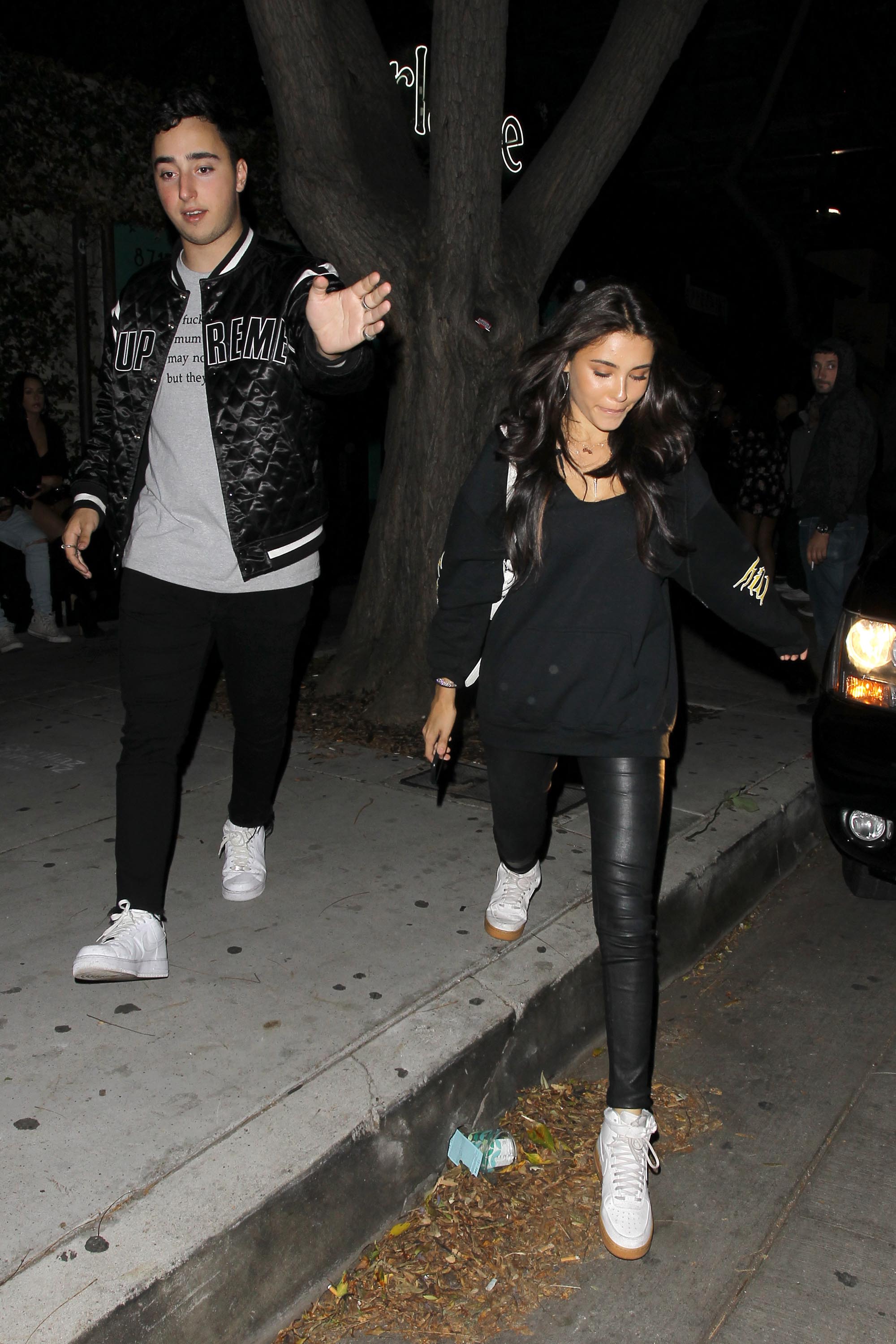Madison Beer leaving The Peppermint Club