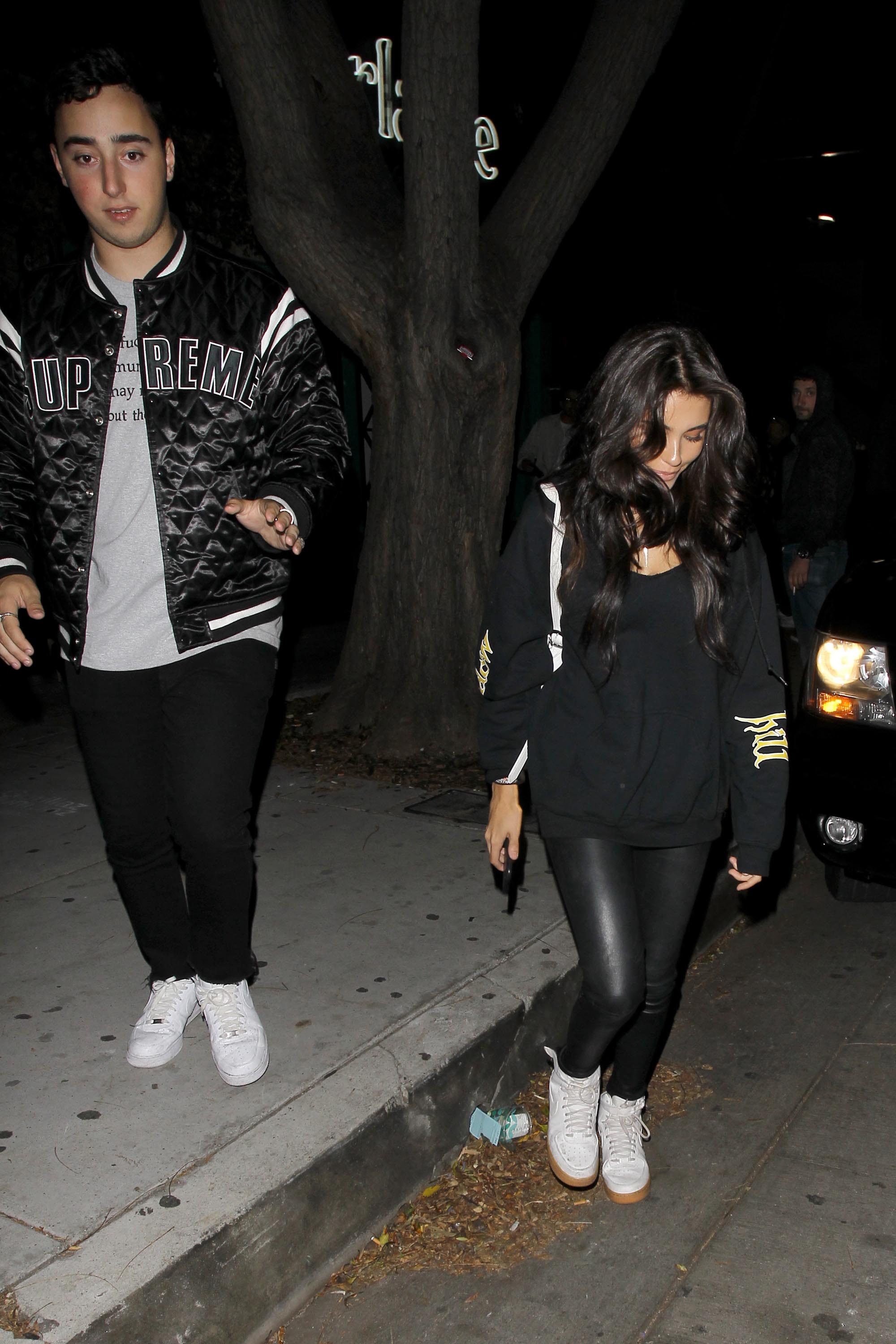 Madison Beer leaving The Peppermint Club