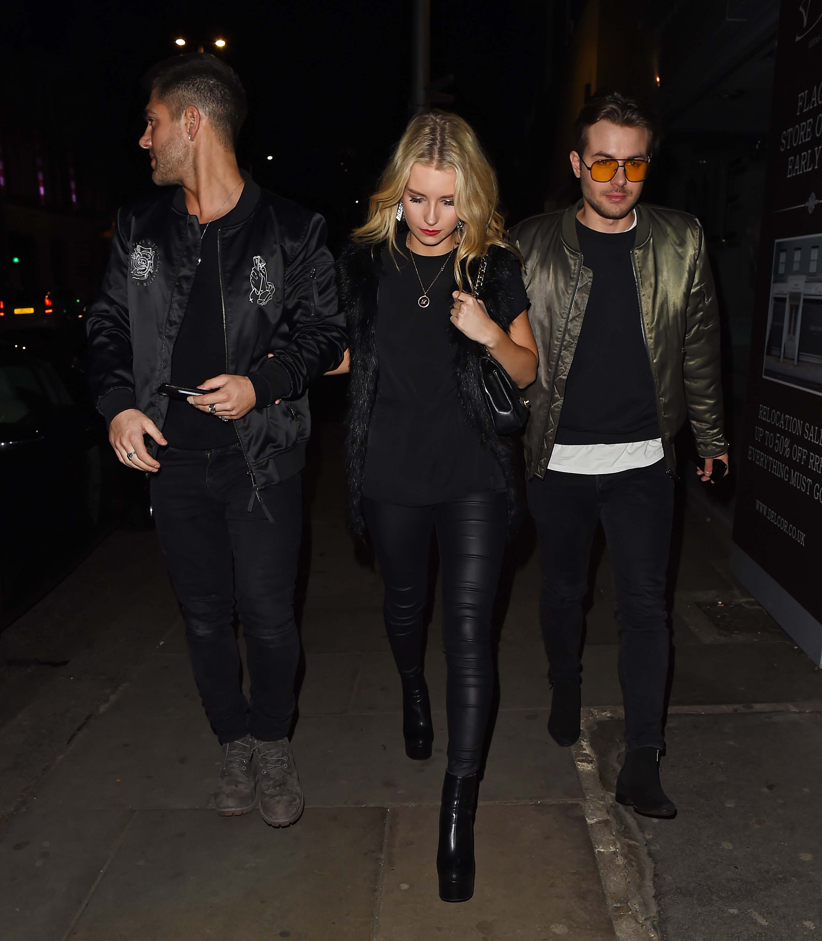 Lottie Moss seen at La Bodega Negra