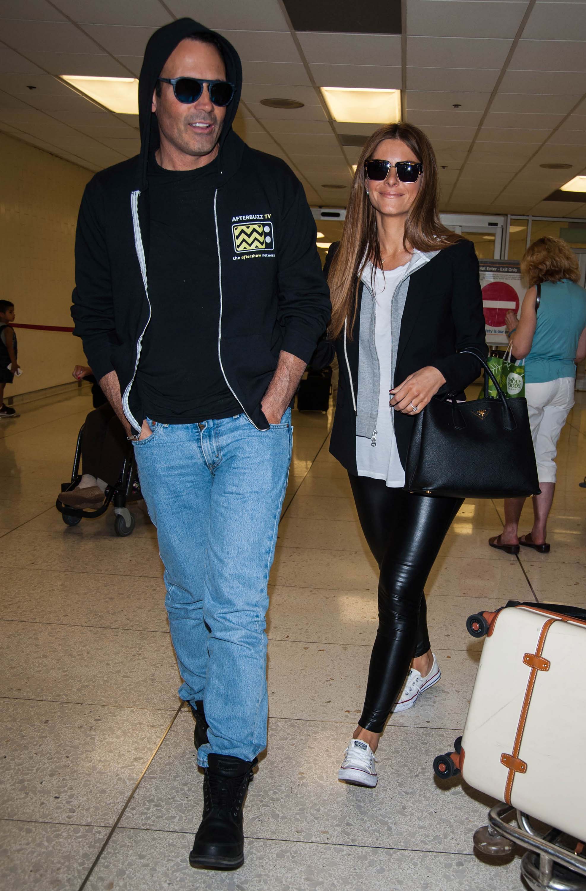 Maria Menounos seen at LAX