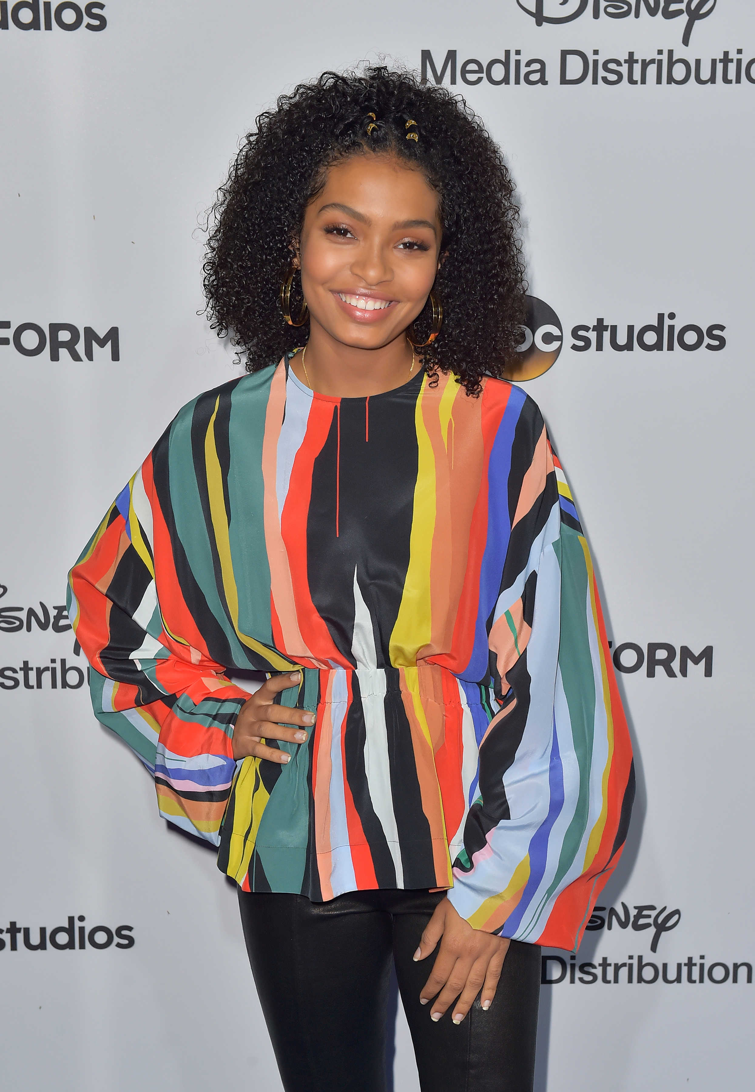 Yara Shahidi at the 2017 ABC-Disney Media Distribution International Upfront