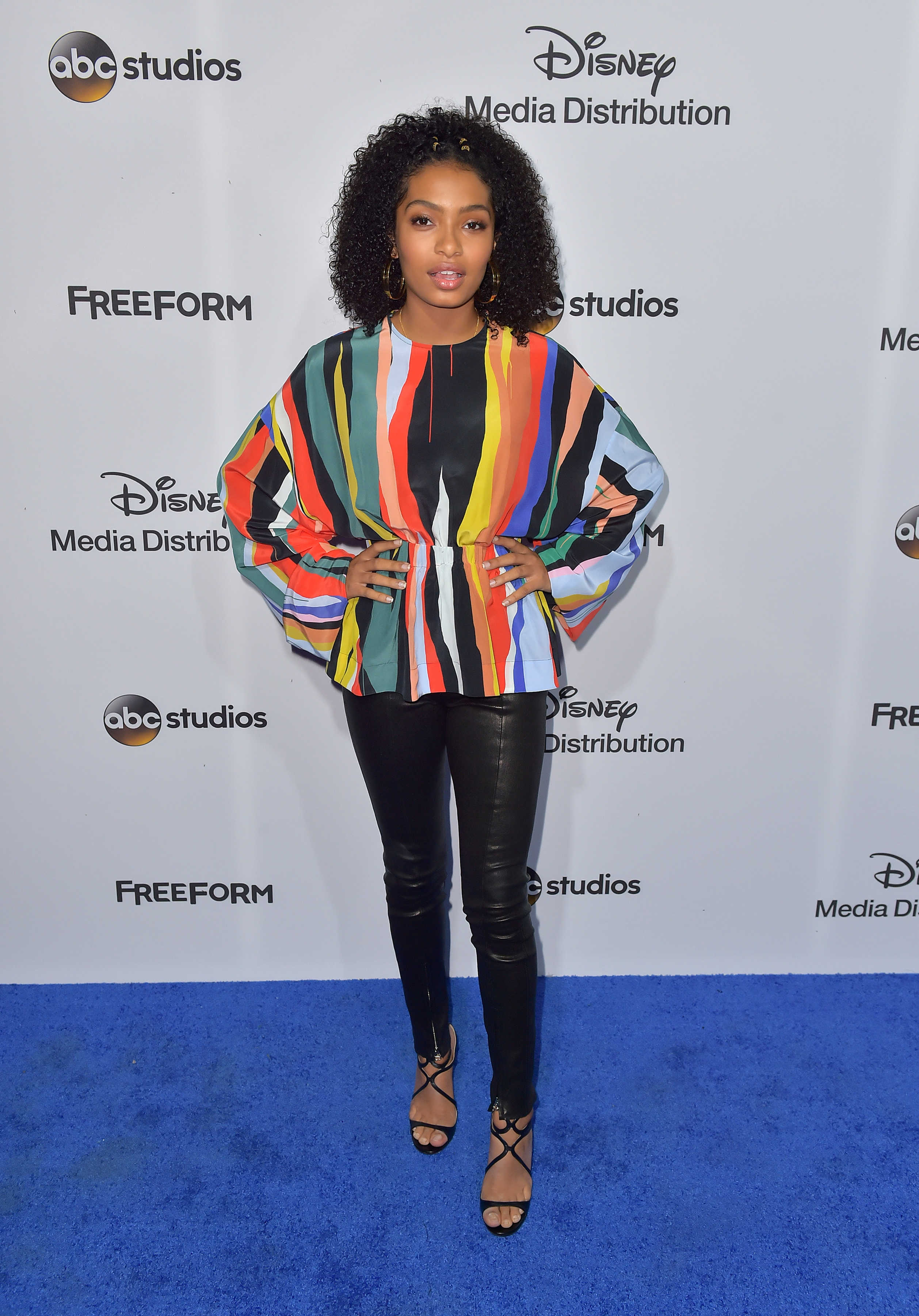 Yara Shahidi at the 2017 ABC-Disney Media Distribution International Upfront