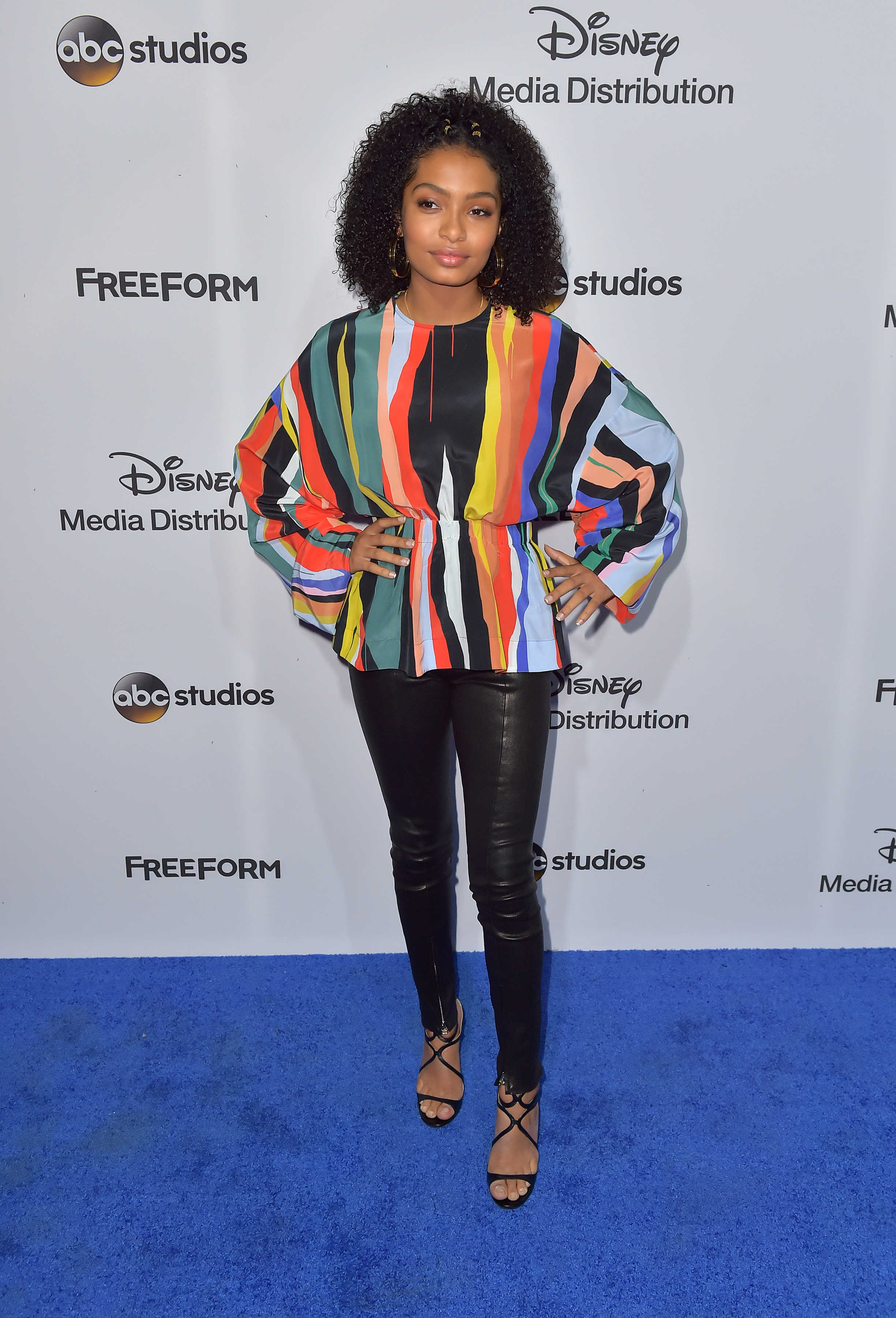 Yara Shahidi at the 2017 ABC-Disney Media Distribution International Upfront