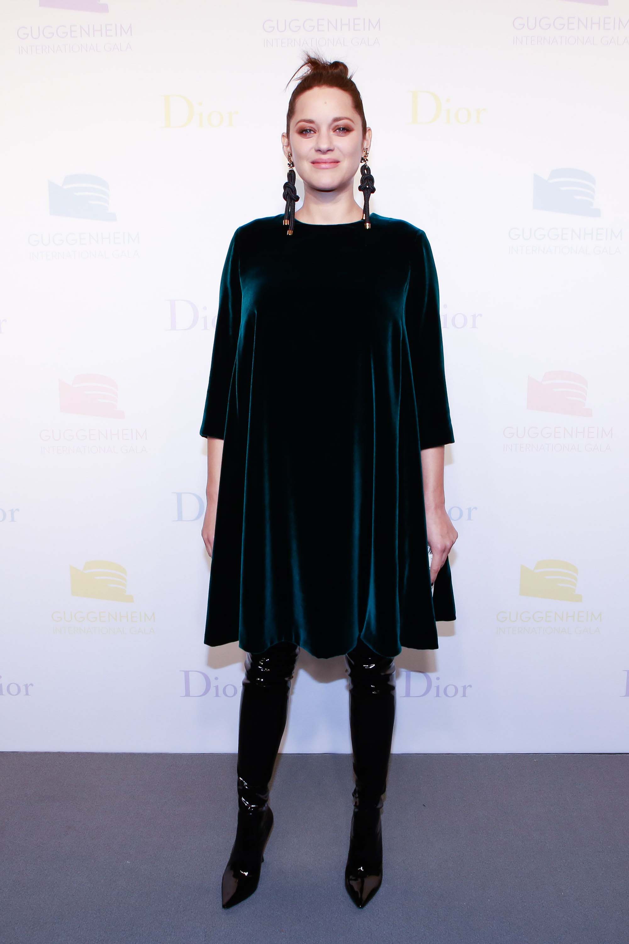 Marion Cotillard attends 2016 Guggenheim International Gala Dior Pre-Party