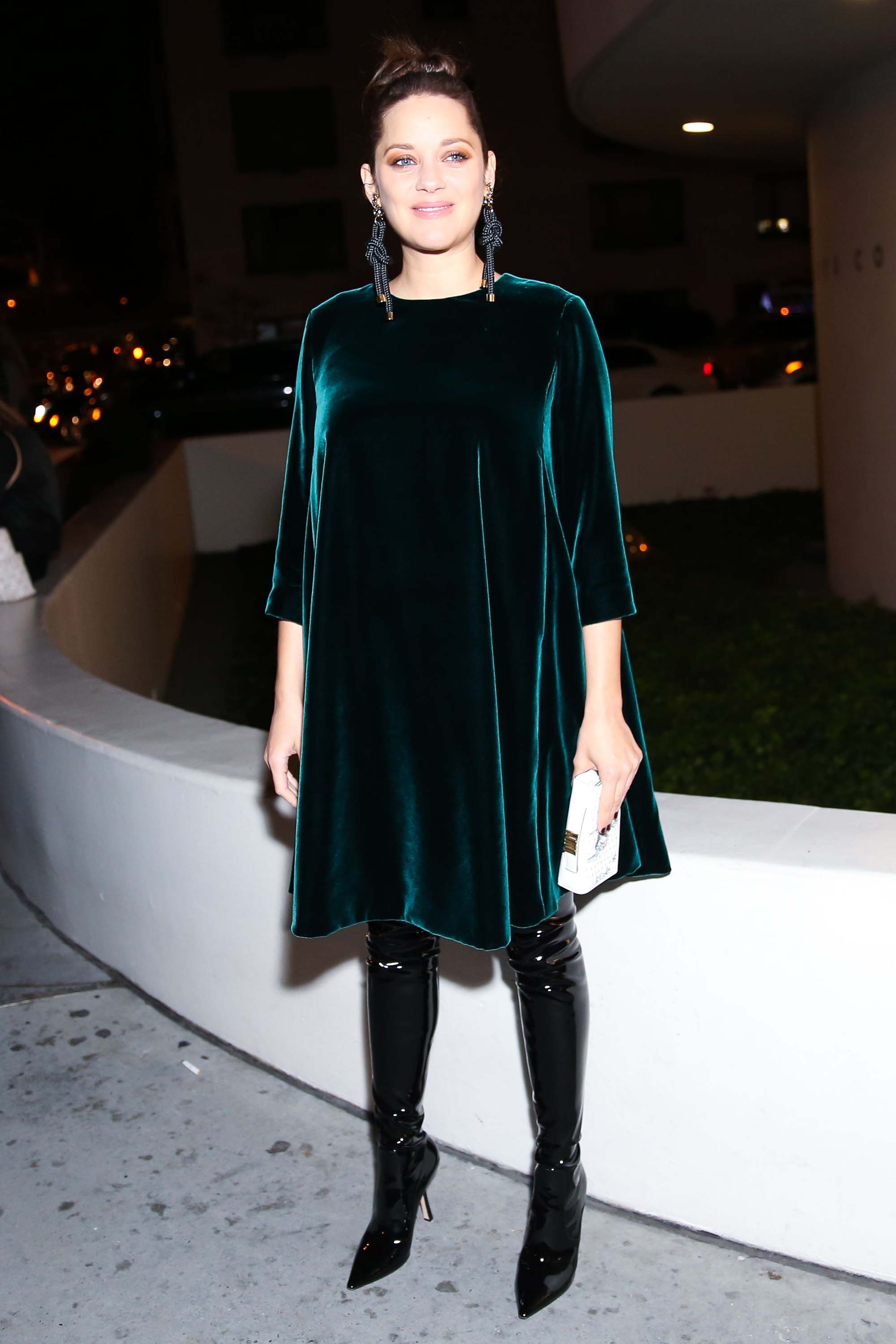 Marion Cotillard attends 2016 Guggenheim International Gala Dior Pre-Party