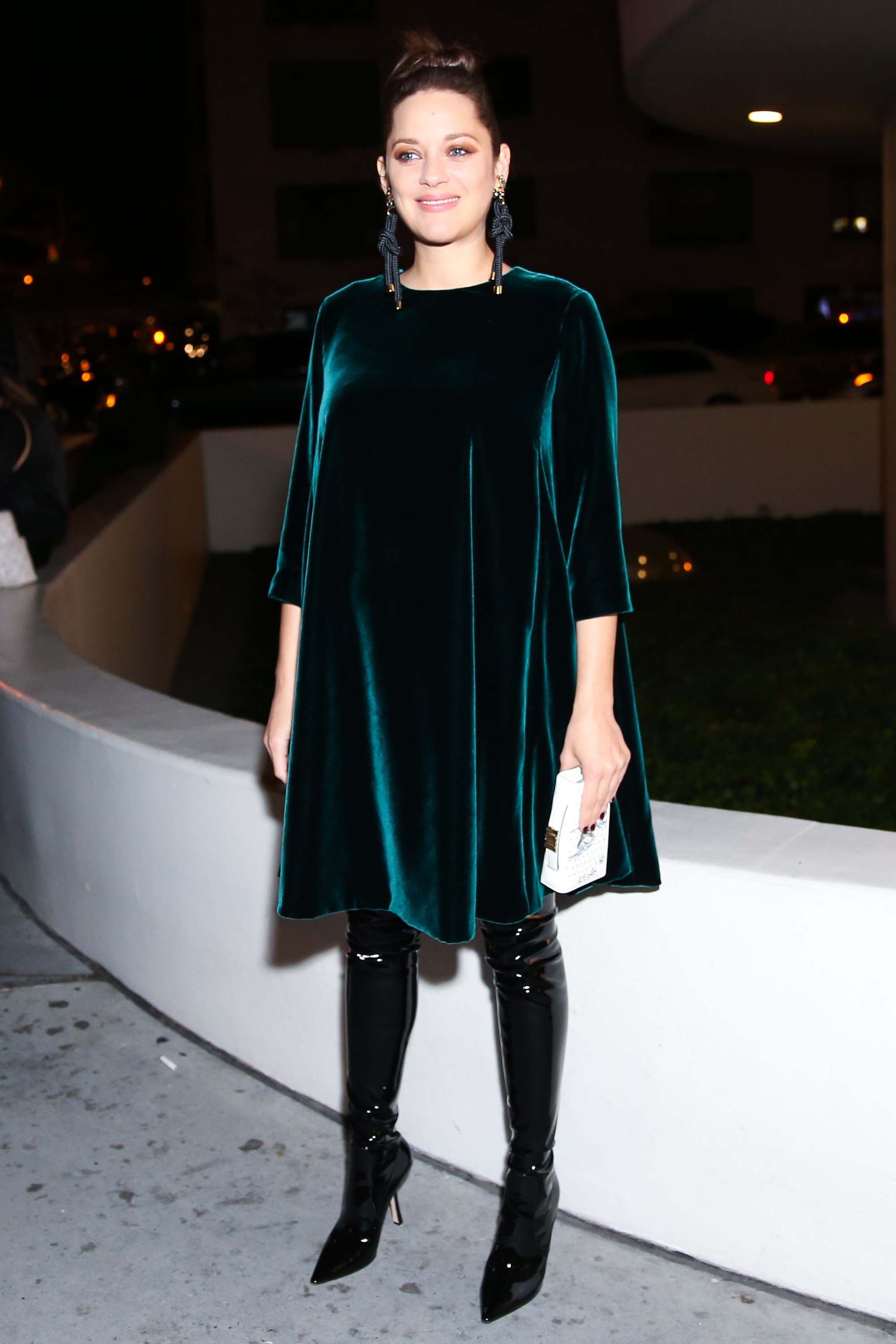 Marion Cotillard attends 2016 Guggenheim International Gala Dior Pre-Party