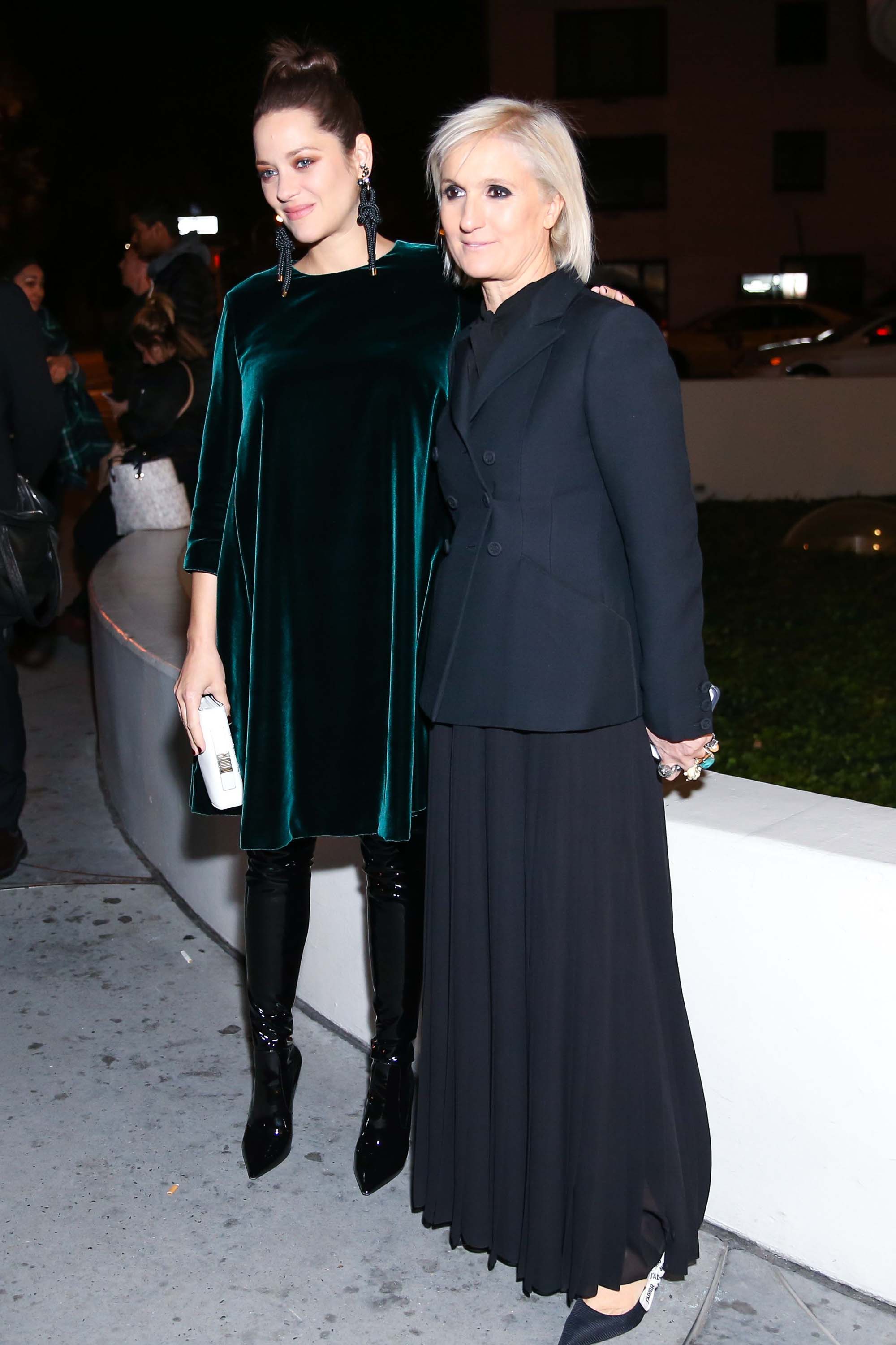 Marion Cotillard attends 2016 Guggenheim International Gala Dior Pre-Party