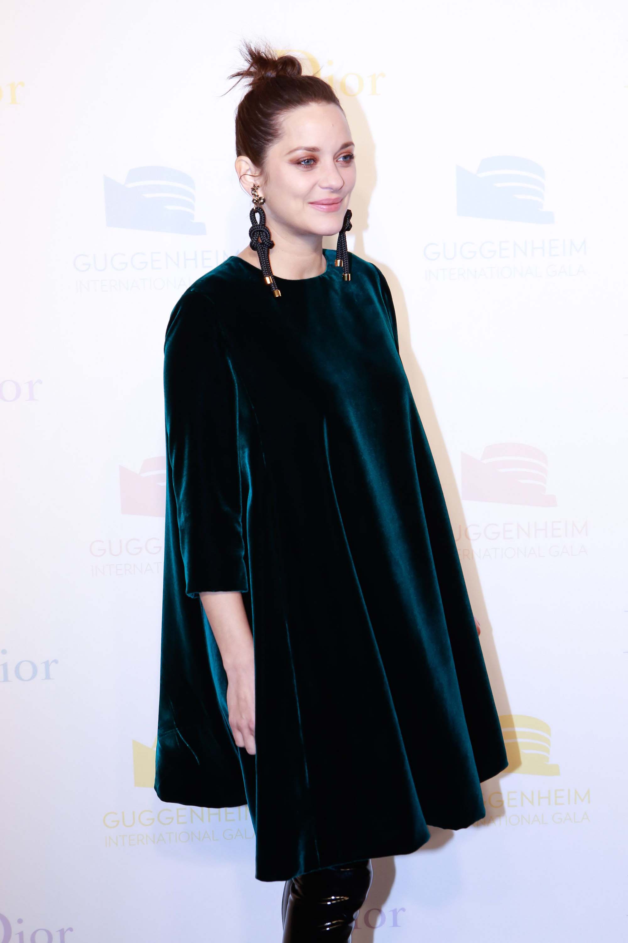 Marion Cotillard attends 2016 Guggenheim International Gala Dior Pre-Party